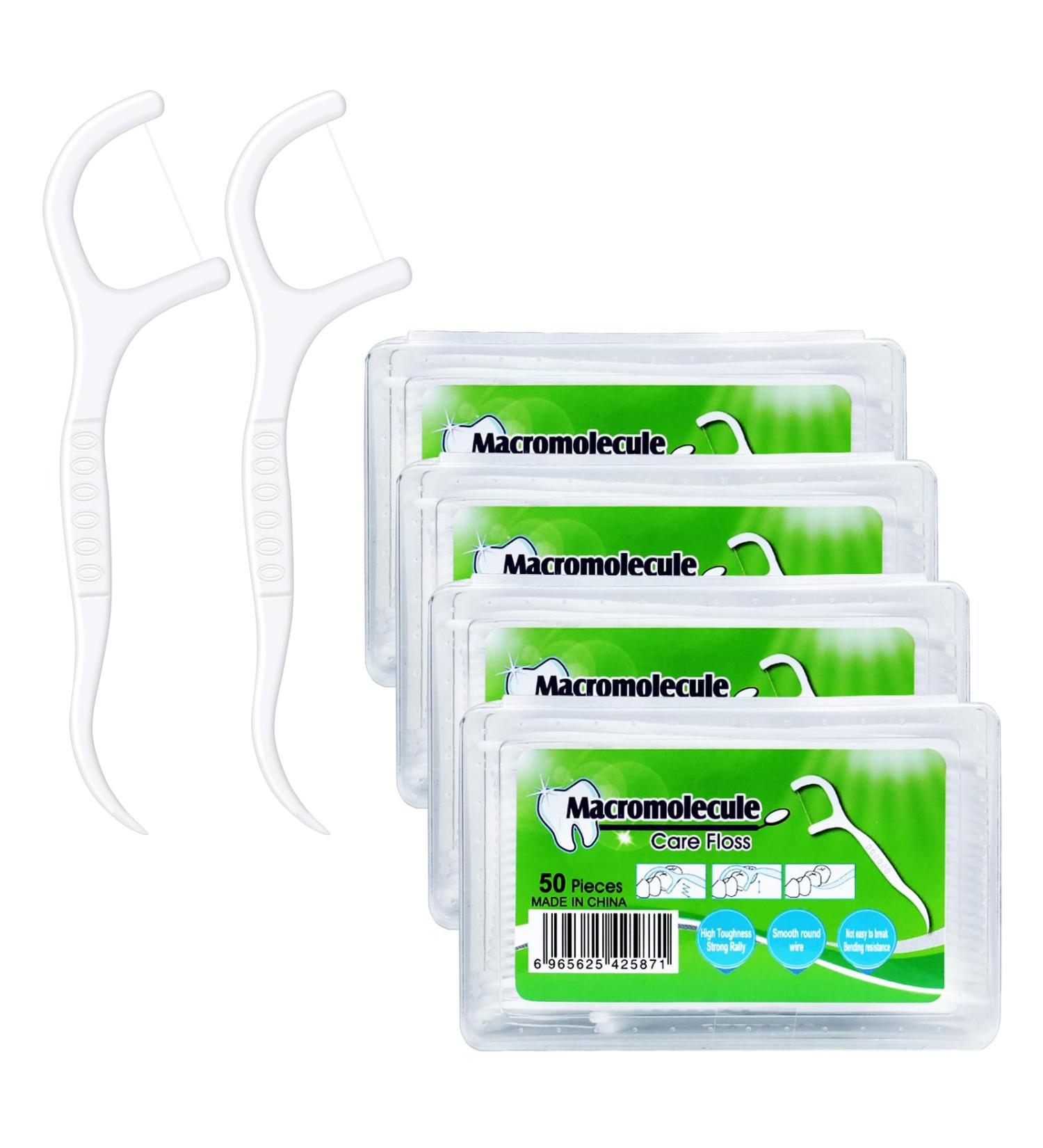 200 Pieces Y-Form Dental Sticks for Effective Tooth Cleaning - Plaque Removal & Oral Care Solutions - Buy Online on GoSupps.com