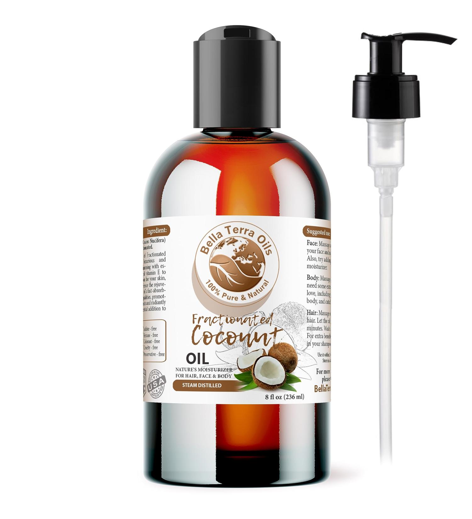 NEW Coconut Oil Fractionated. 8oz. Steam-distilled. US-made. Organic. 100% Pure. Always Liquid. Hexane-free. Carrier Oil f... - Buy Online on GoSupps.com