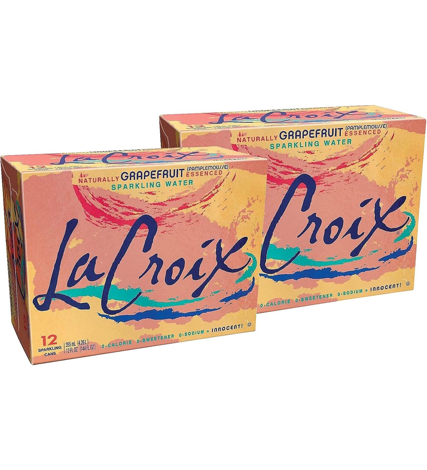 La Croix Grapefruit Sparkling Water Can 355 ml