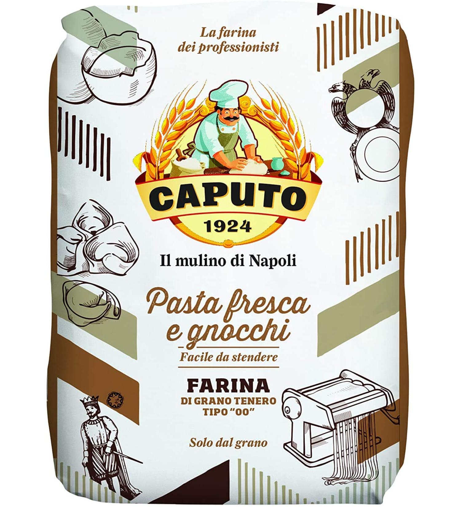 Antimo Caputo 3x Flour Molino Caputo Fresh Pasta and Gnocchi Napoli Meel 00 1kg