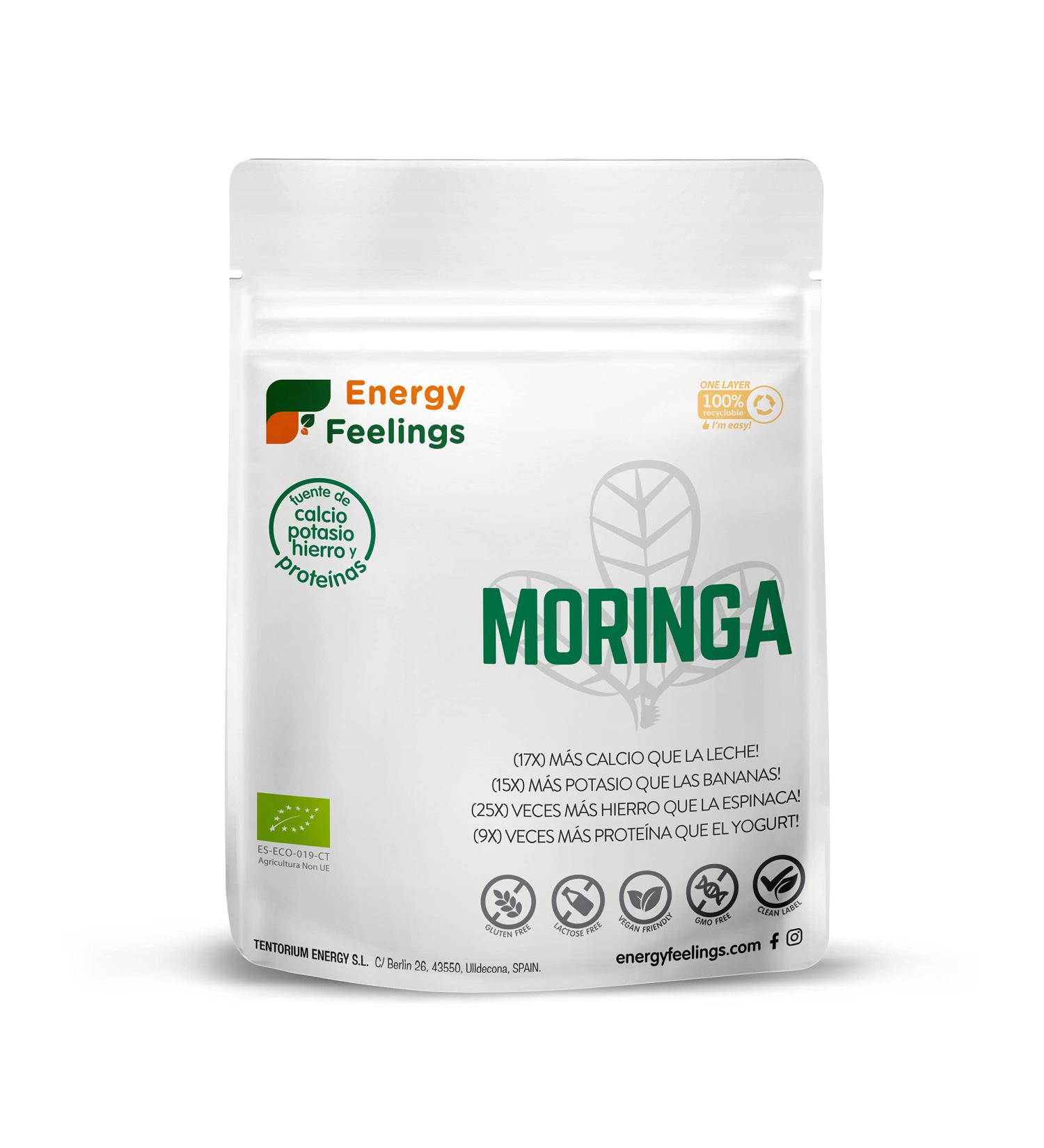  Energy Feelings Energy Feelings - Moringa Powder - 200 g - Buy Online on GoSupps.com