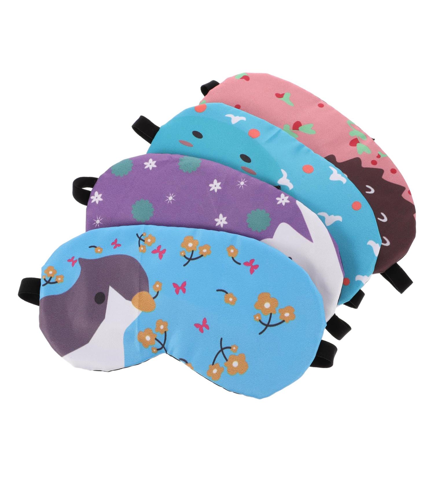 Healeved 4pcs Ice Pack Eye Mask Set - Cooling, Sleeping, and Shading Eye Masks - Buy Online on GoSupps.com