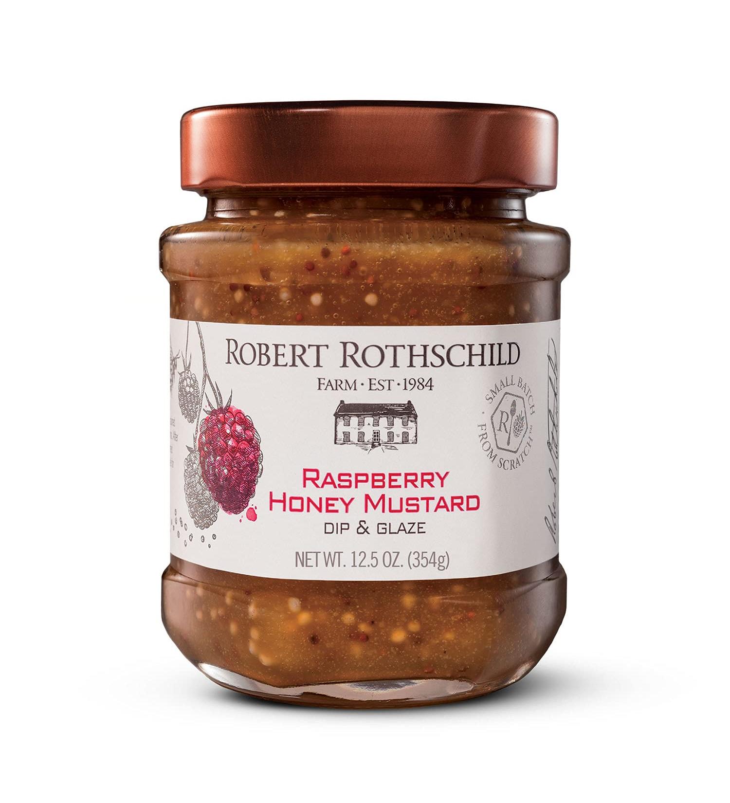 Robert Rothschild Farm Raspberry Honey Mustard Dip - Sweet & Tangy Sauce (12.5 oz) - Buy Online on GoSupps.com