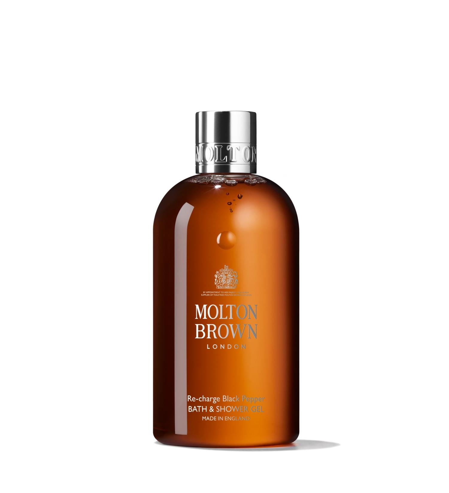 Molton Brown Re-Charge Black Pepper Shower Gel - Buy Online on GoSupps.com