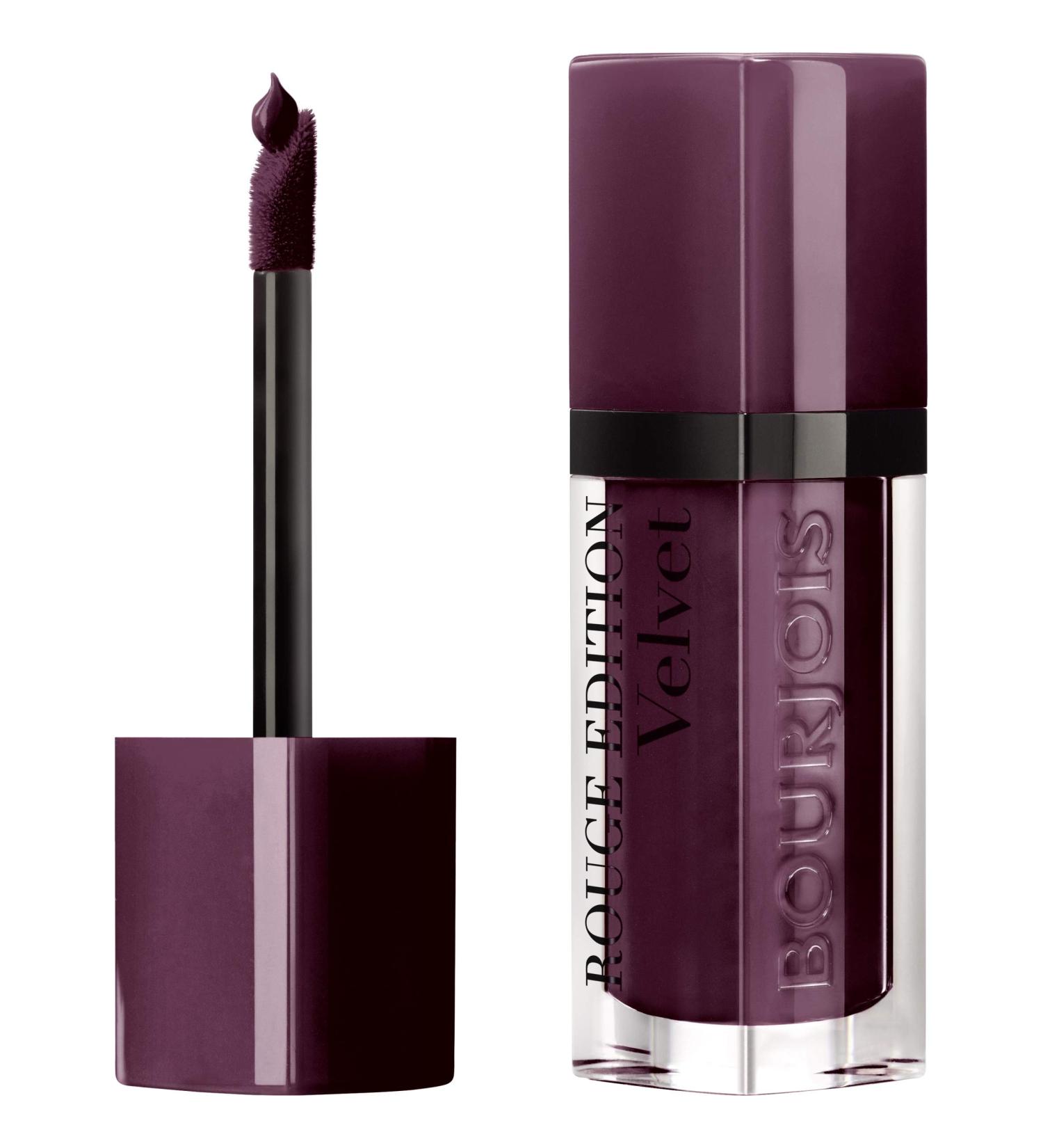 Bourjois Rouge Edition Velvet Lipstick 25 Dark Purple - Long-lasting Intense Color International Shipping Available - Buy Online on GoSupps.com