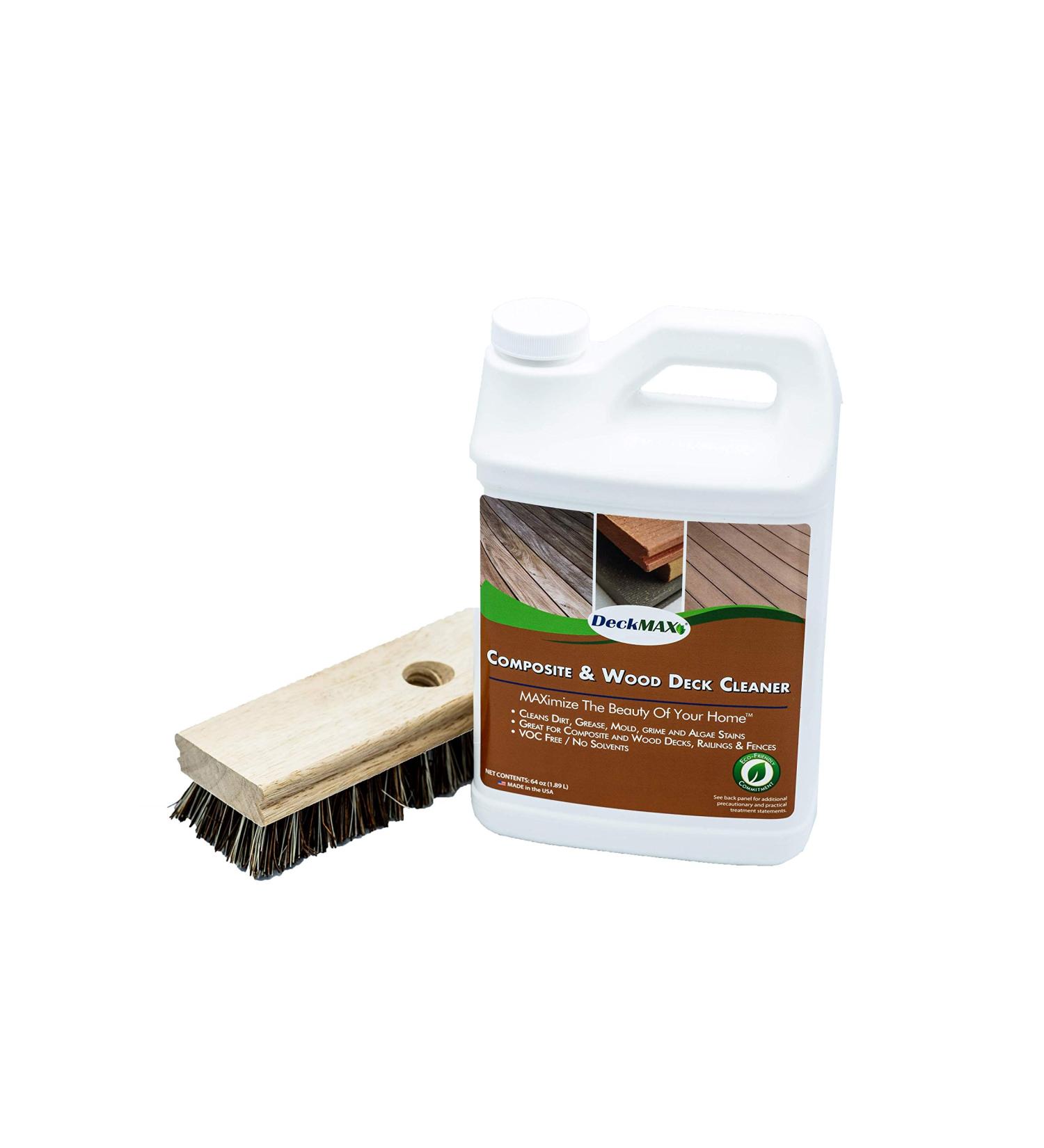 Concentrated Composite & Wood Deck Cleaner Kit - Top Manufacturer Recommended for Optimal Deck Care & Maintenance - Buy Online on GoSupps.com