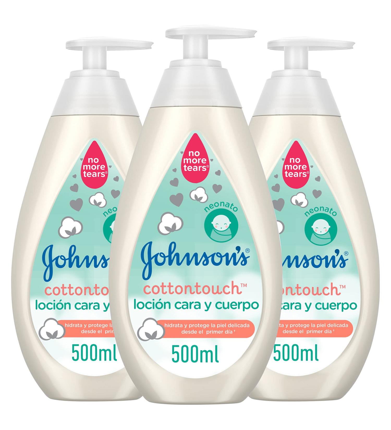 Buy Johnson's CottonTouch Baby Bath for Sensitive Skin - 3 x 500ml | Gentle Care for Your Baby - Buy Online on GoSupps.com