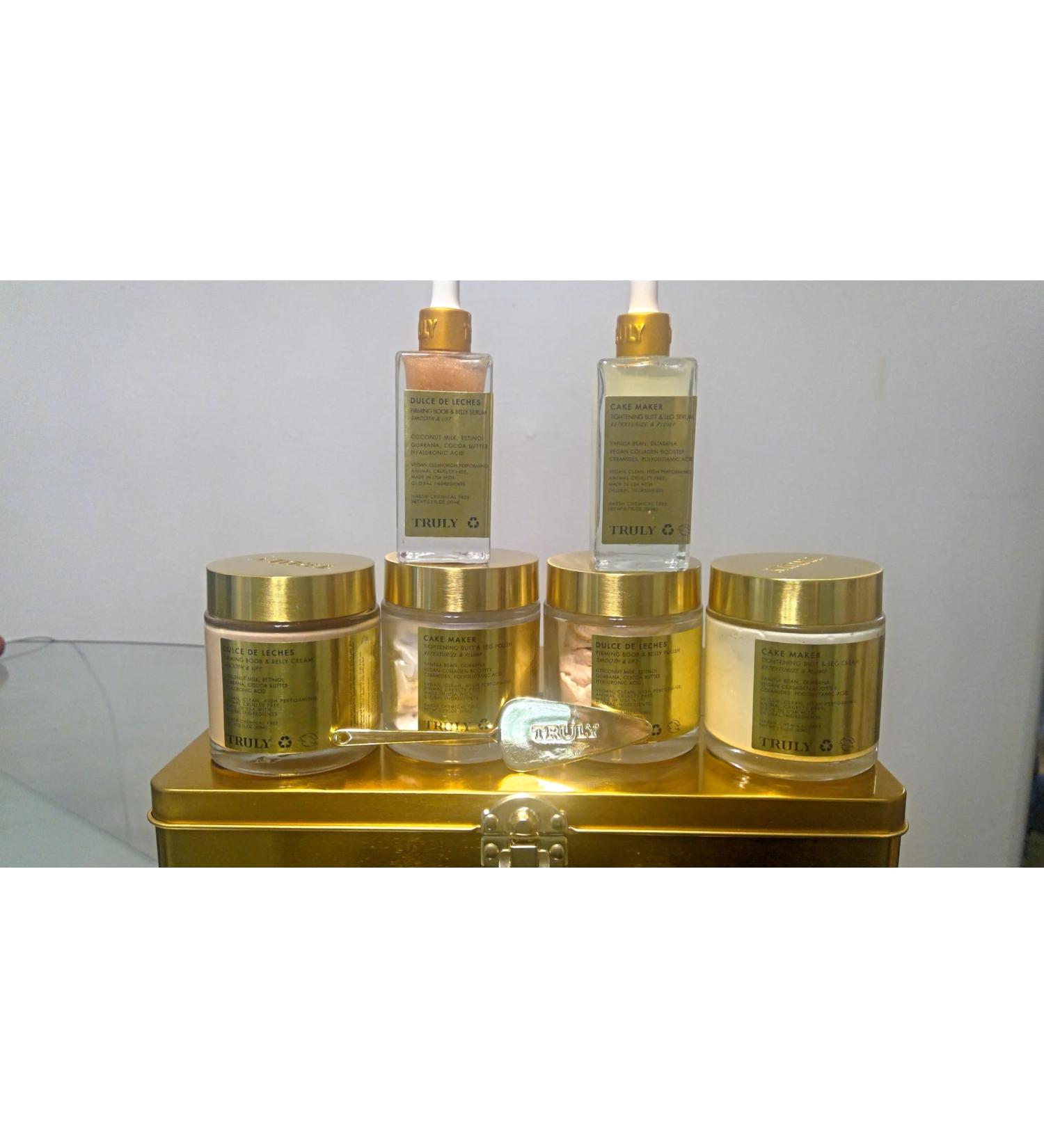 Truly Beauty Full Body Treatment Routine - Dulce Tightening Cake for All Skin Types | International Shipping - Buy Online on GoSupps.com