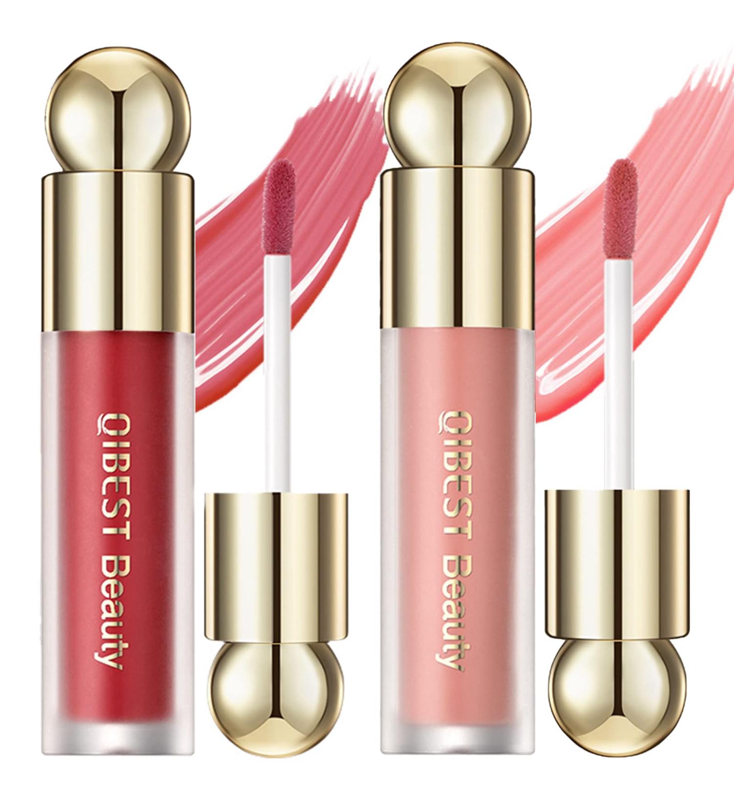 Matte Liquid Blush - Long-Lasting Moisturizing Face Makeup for Cheeks, Eyes, Lips - Natural Matte Finish - Cruelty-Free (3 & 4) - Buy Online on GoSupps.com