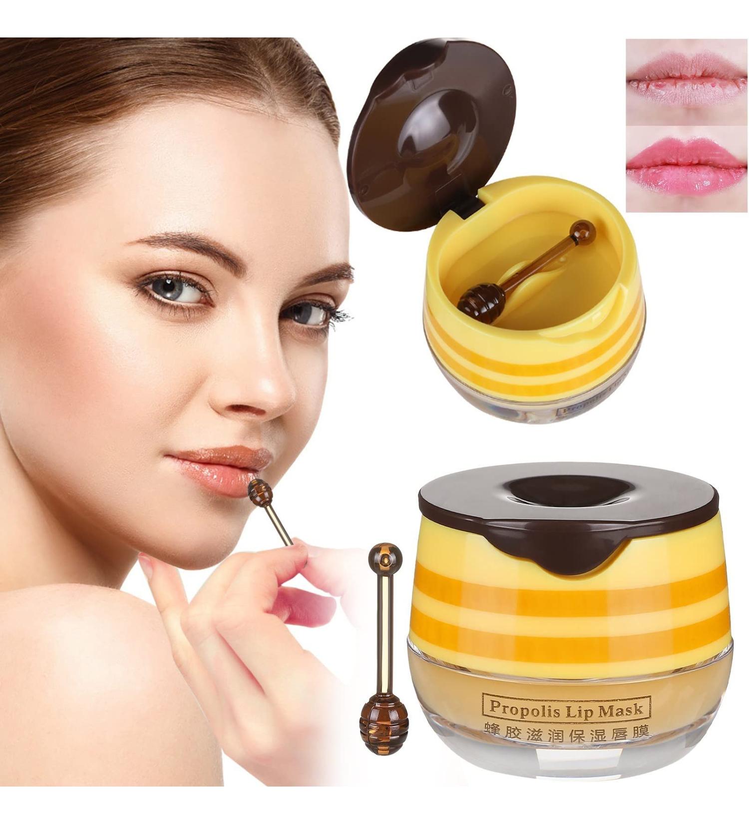 Propolis Moisturizing Lip Balm - Nourishing Hydration & Wrinkle Care for Dry Chapped Lips - Buy Online on GoSupps.com
