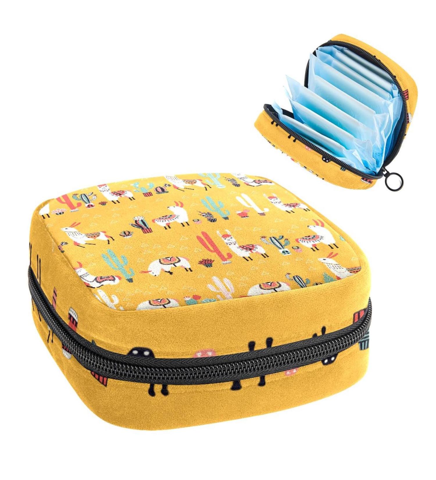 Cartoon Alpaca Plant Period Storage Travel Bag - Color2261 - Buy Online on GoSupps.com