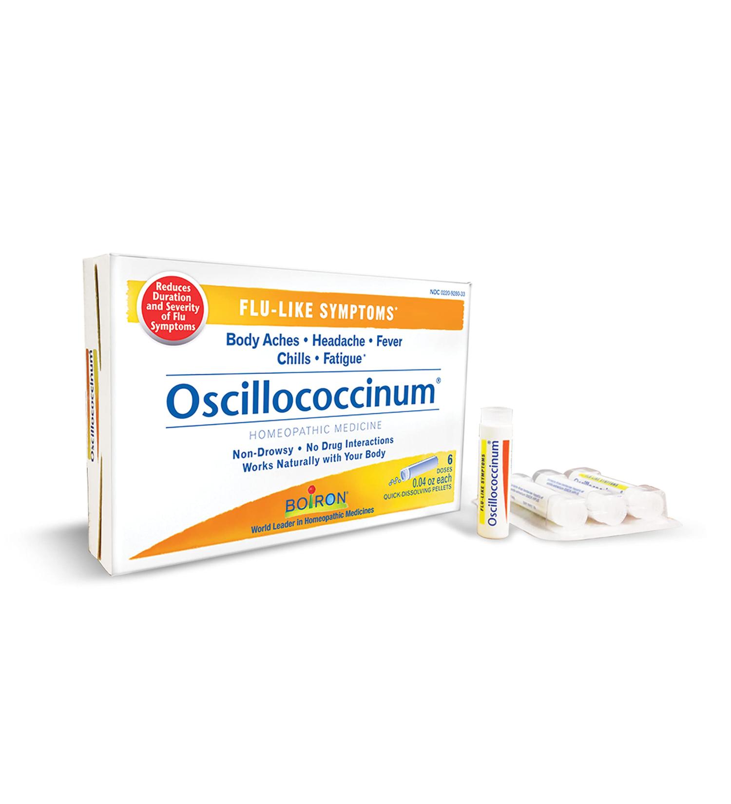 Boiron Oscillococcinum - Relief from Flu-Like Symptoms - 6 Count - Buy Online on GoSupps.com