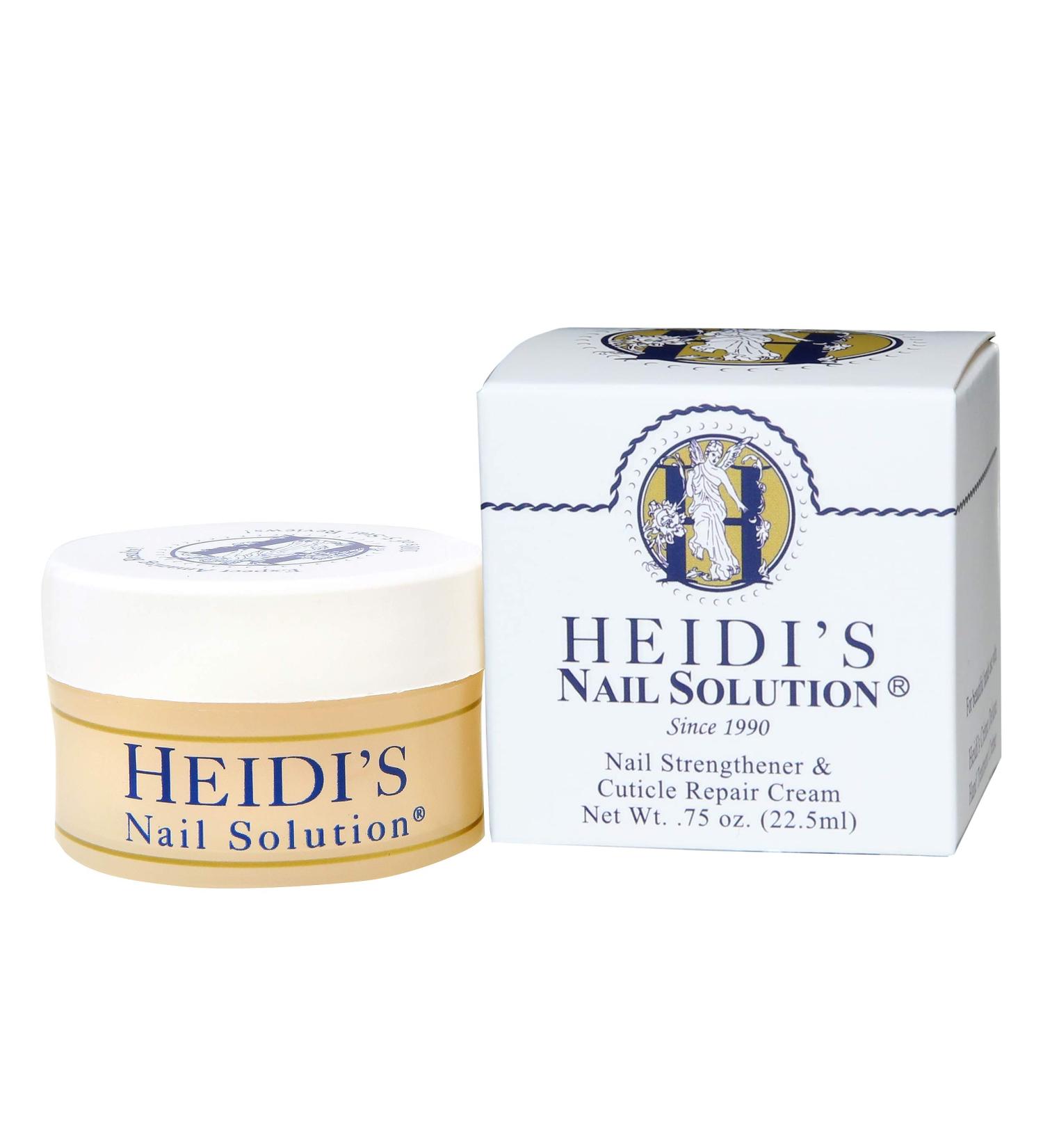 HEIDI'S Nail Strengthener & Cuticle Repair Creme - 0.75oz - One Size - Buy Online on GoSupps.com