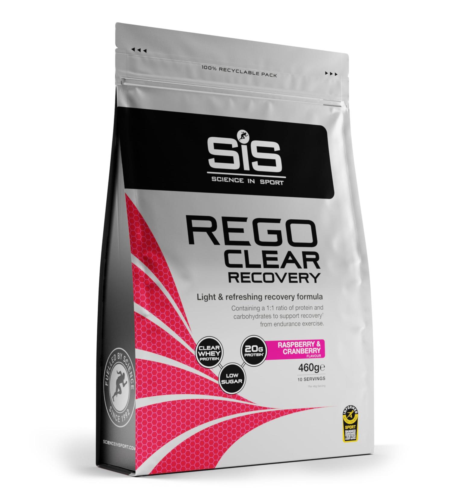 Science in Sport | Clear Isolate Powder for Recovery Shake | Muscle Development | Raspberry & Cranberry | 460g - Buy Online on GoSupps.com