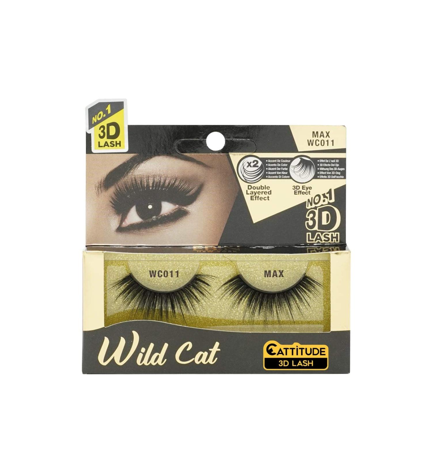 Max - Wild Cat 3D Lashes | Buy Premium 3D Eyelashes Online - International Shipping Available - Buy Online on GoSupps.com
