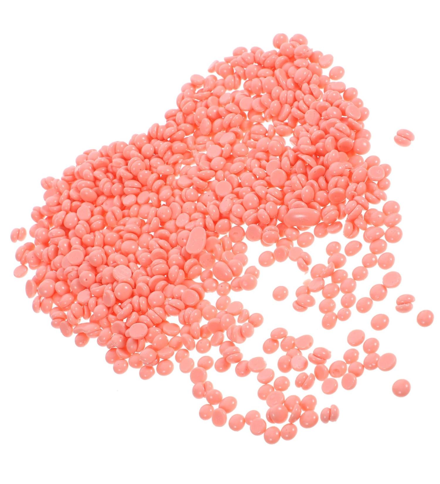 Angoily 9 Pack Wax Beans for Hair Removal Painless Hard Wax Pearls for Face & Armpits Pink Beeswax Cream - Buy Online on GoSupps.com