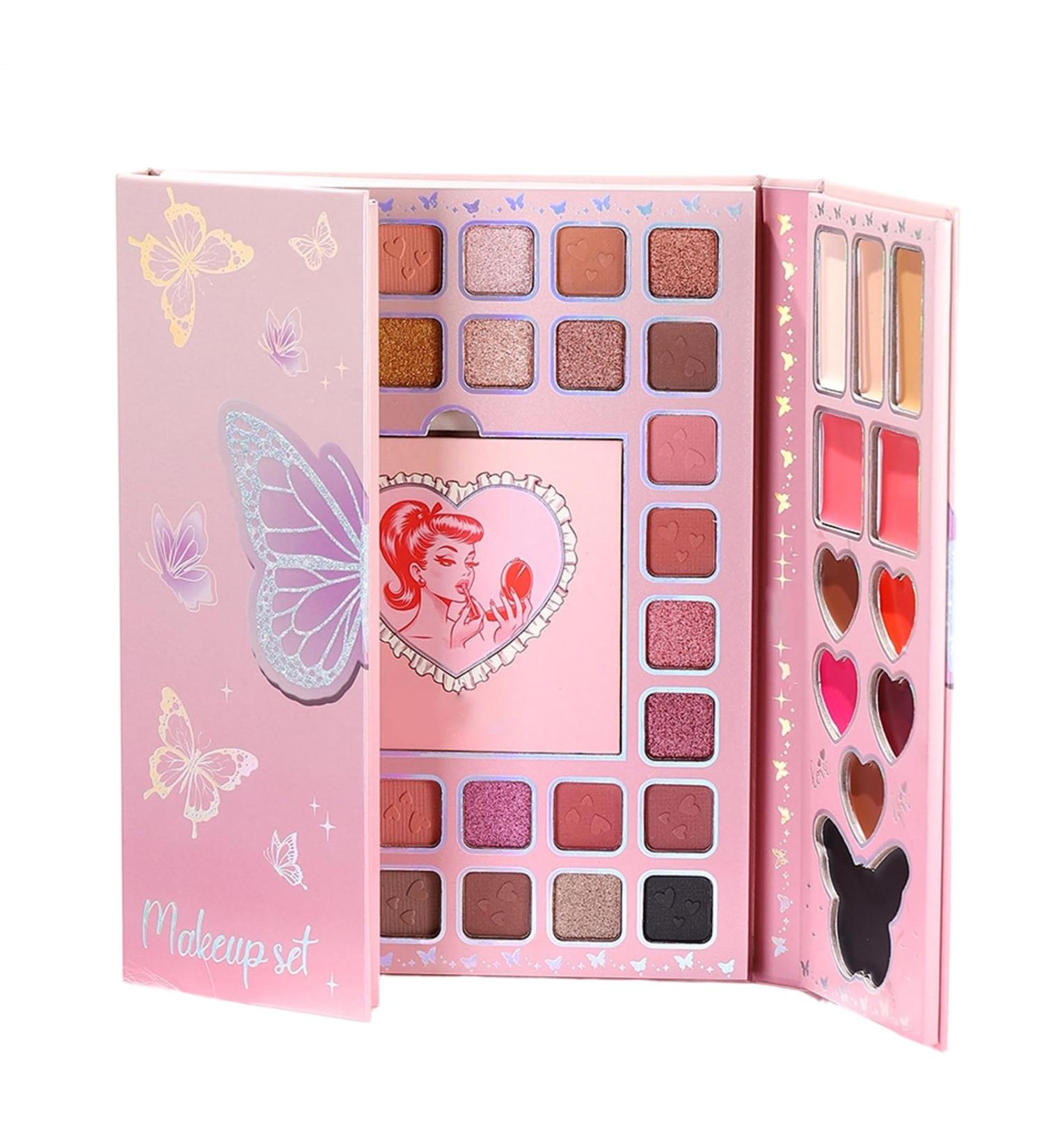 Eyeshadow Palette High Pigmentation and Long Lasting Eyeshadow Palette for Women Teens Adults Beginners Travel Home Daily Shuttle R - Buy Online on GoSupps.com