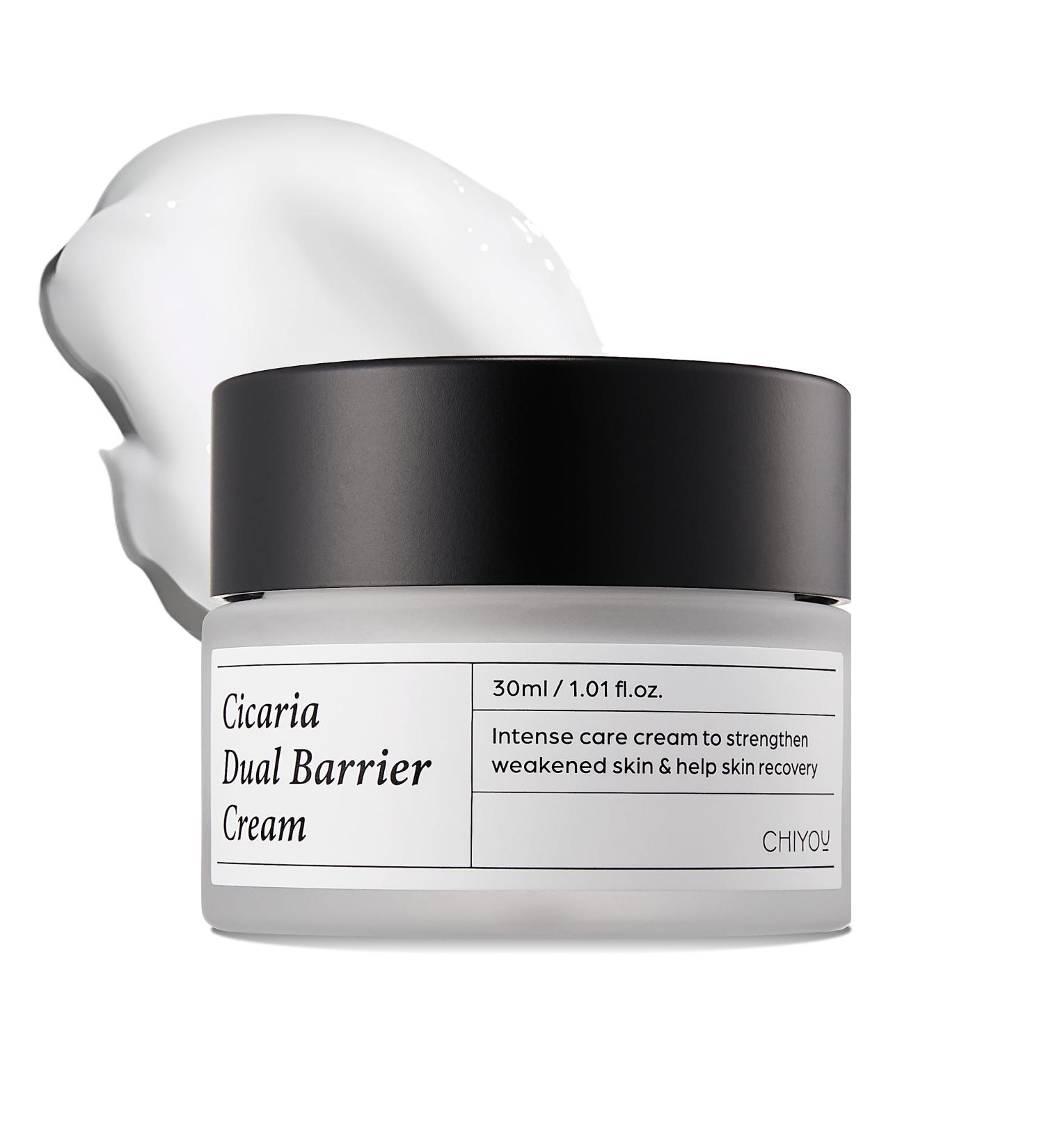 Cicaria Dual Barrier Cream - 1.01oz | Hypoallergenic Facial Moisturizer for Sensitive & Damaged Skin | Deep Hydration & Recovery Cream - Buy Online on GoSupps.com