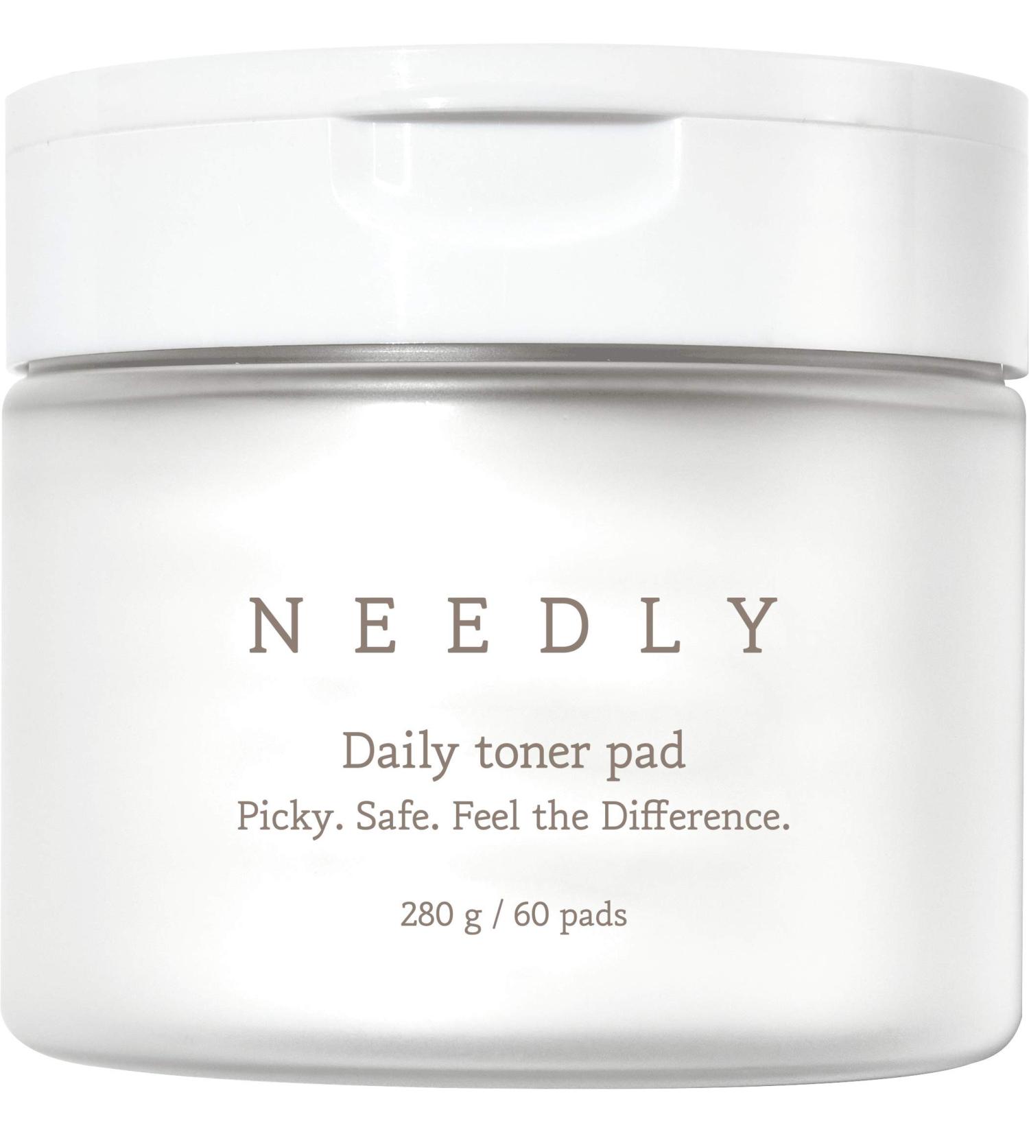 Needly Exfoliating Facial Pads with BHA & PHA - Daily Toner Pads for Pore Tightening - Buy Online on GoSupps.com