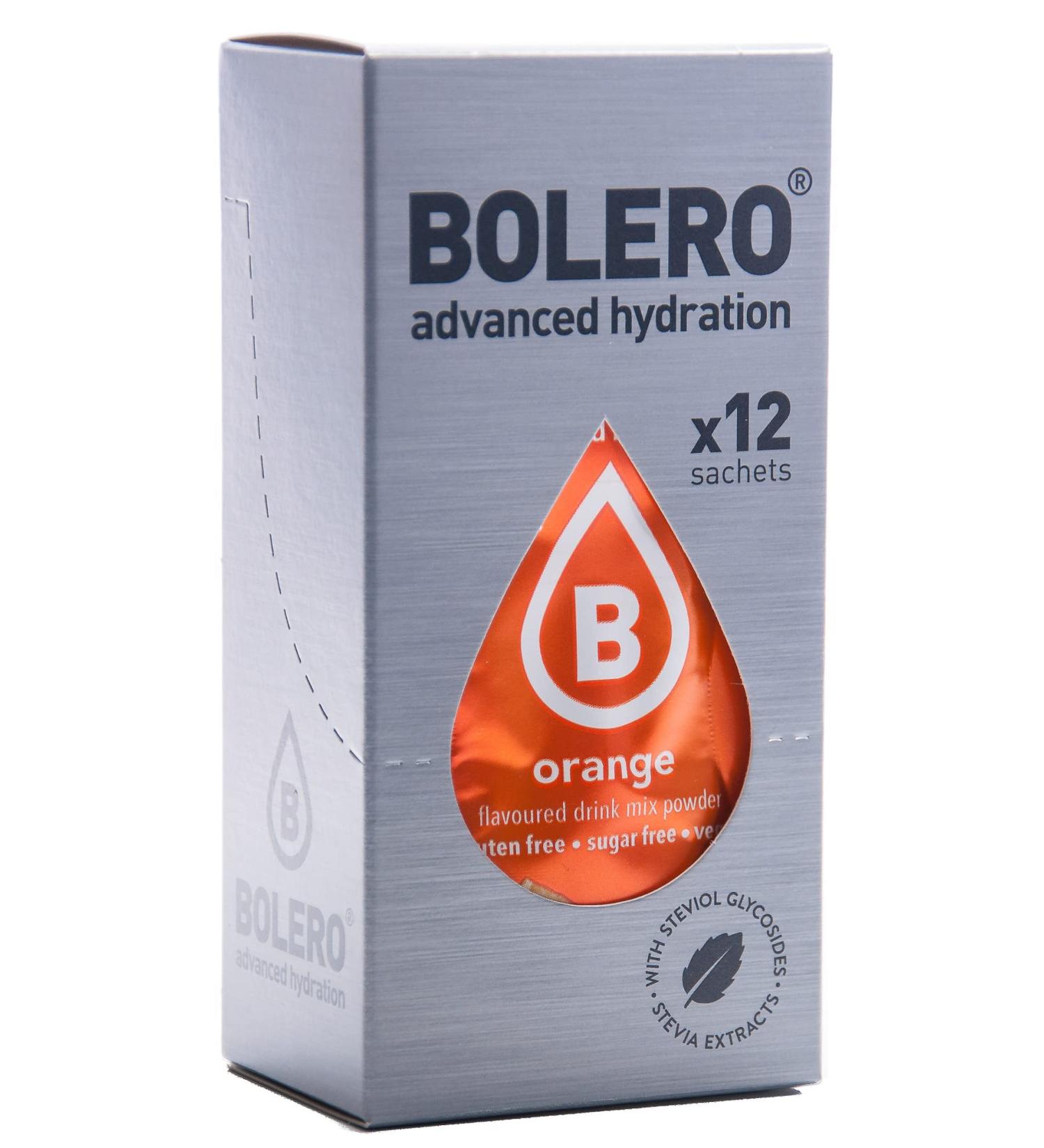 Buy Bolero Sticks Orange - 12 x 3g Pack | International Shipping Available - Buy Online on GoSupps.com