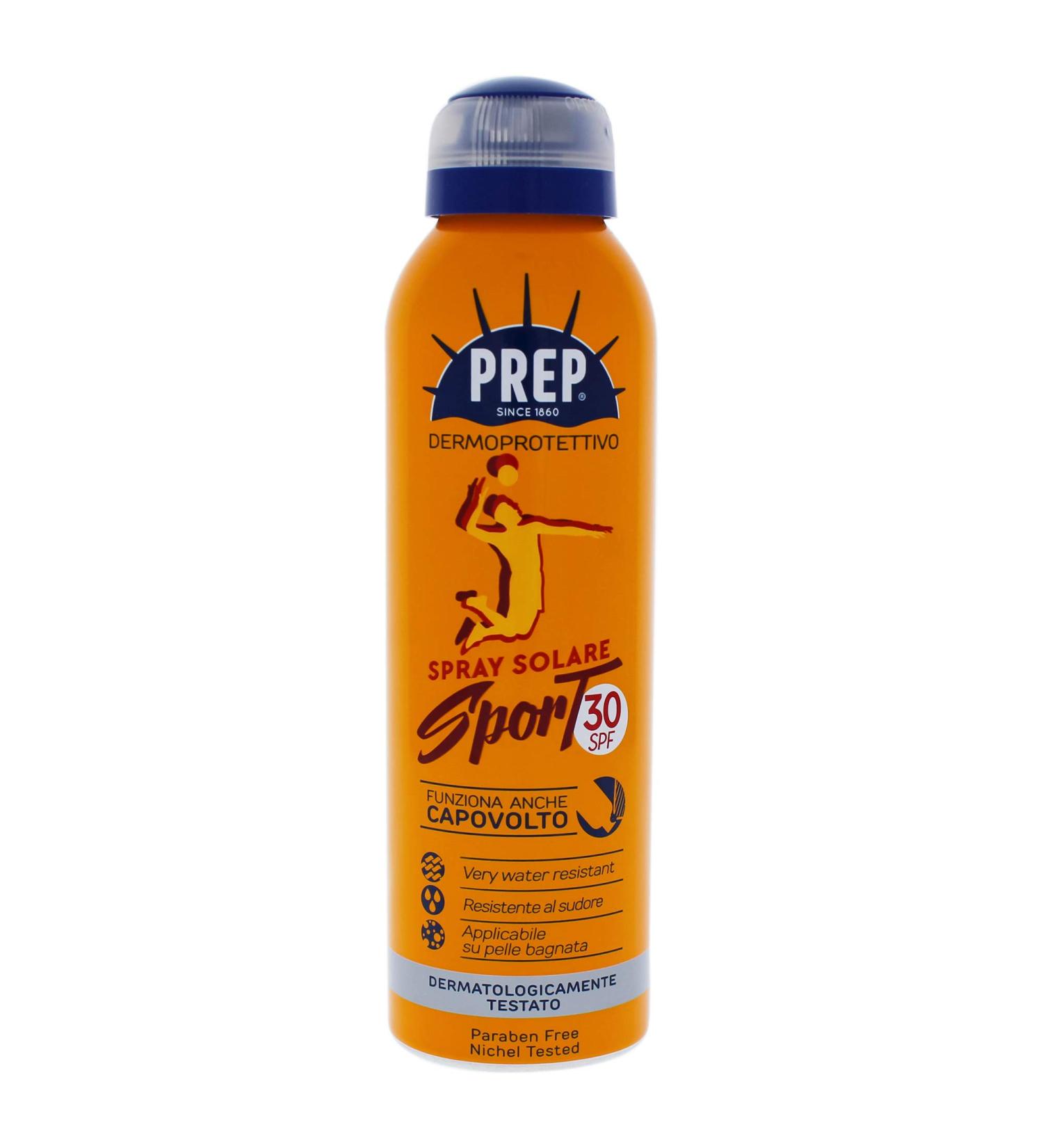 Prep Sport Derma-Protective Sun Spray SPF 30 - Unisex Sunscreen 5 Oz | International Shipping Available - Buy Online on GoSupps.com