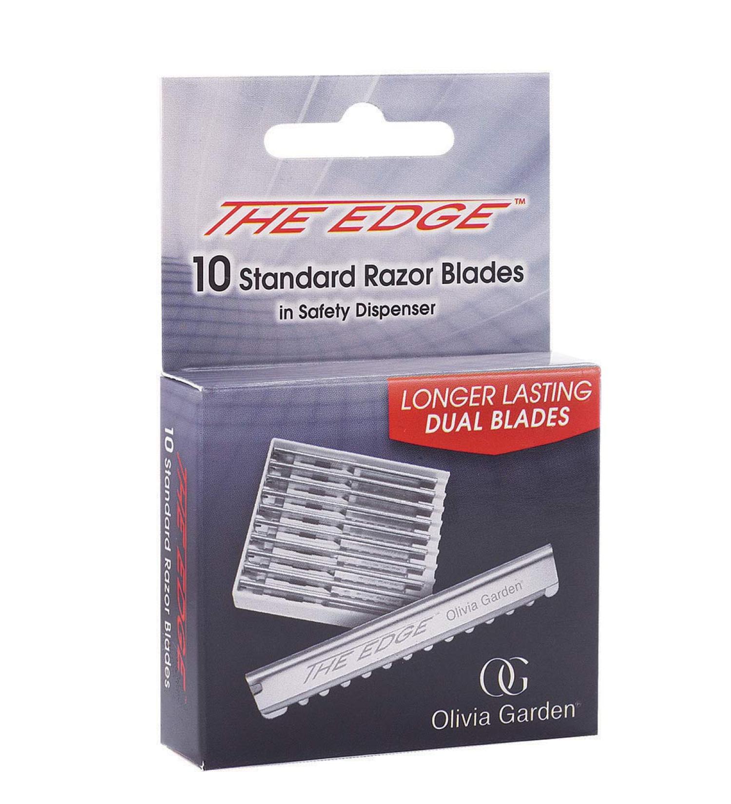 Olivia Garden The Edge Replacement Blades - Box of 10 | Fast International Shipping - Buy Online on GoSupps.com