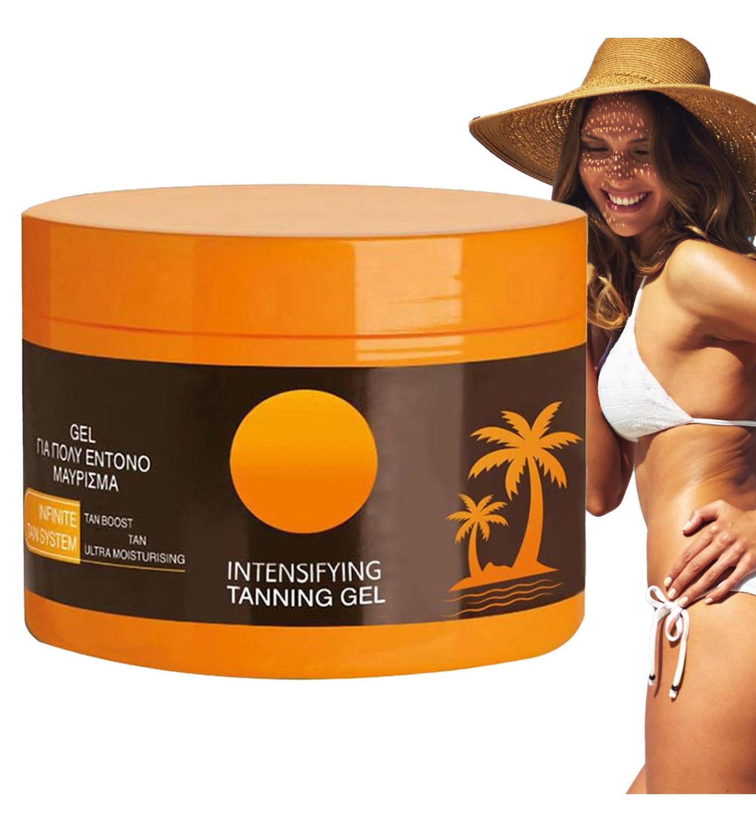 Tanning Accelerator Cream Brown Boosting Tanning Cream Summer Sunless Repair Waterproof Tanning Accelerator Natural Bronzing Cream Sunless Tanning Moisturizer Tanning Cream - Buy Online on GoSupps.com