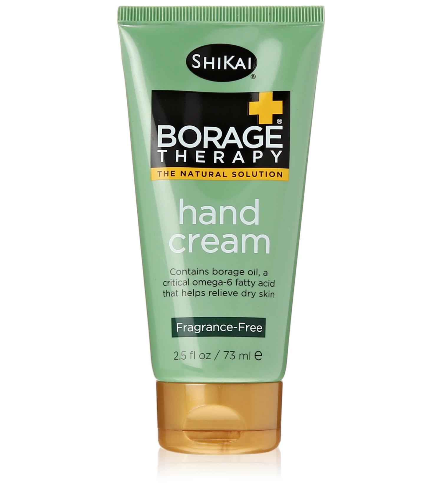 ShiKai Borage Therapy Hand Cream - Soothing Relief for Dry, Red, and Itchy Skin - Non-Greasy & Fragrance-Free - 2.5 oz (40222) - Buy Online on GoSupps.com