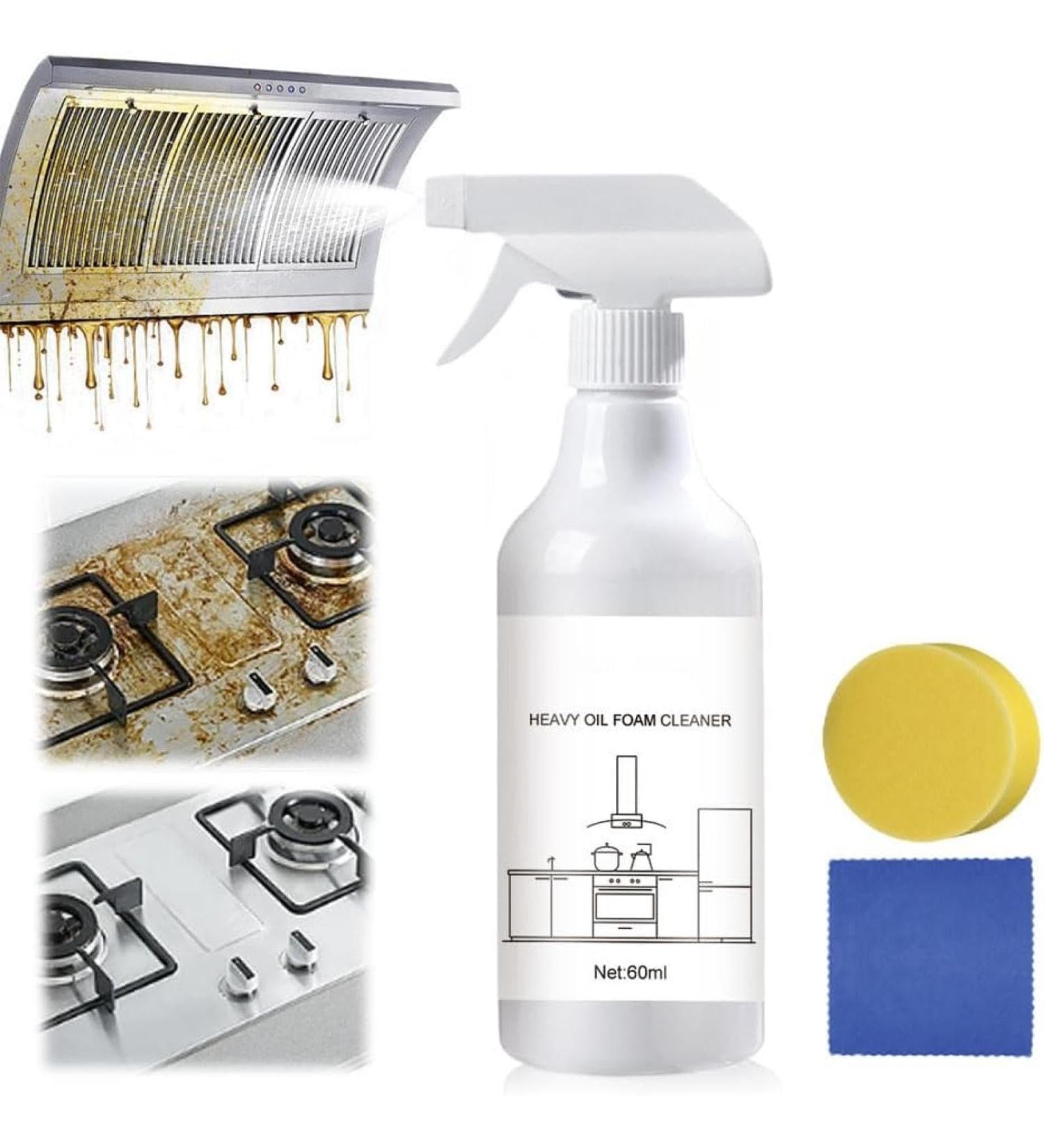 Splash Foam Spray Oven Cleaner Splash Foam Spray Tablets & Spray Bottle Oven Cleaner Multi-purpose Splash Foam Spray All Purpose Cleaner for Kitchen 60ml 1PCS - Buy Online on GoSupps.com