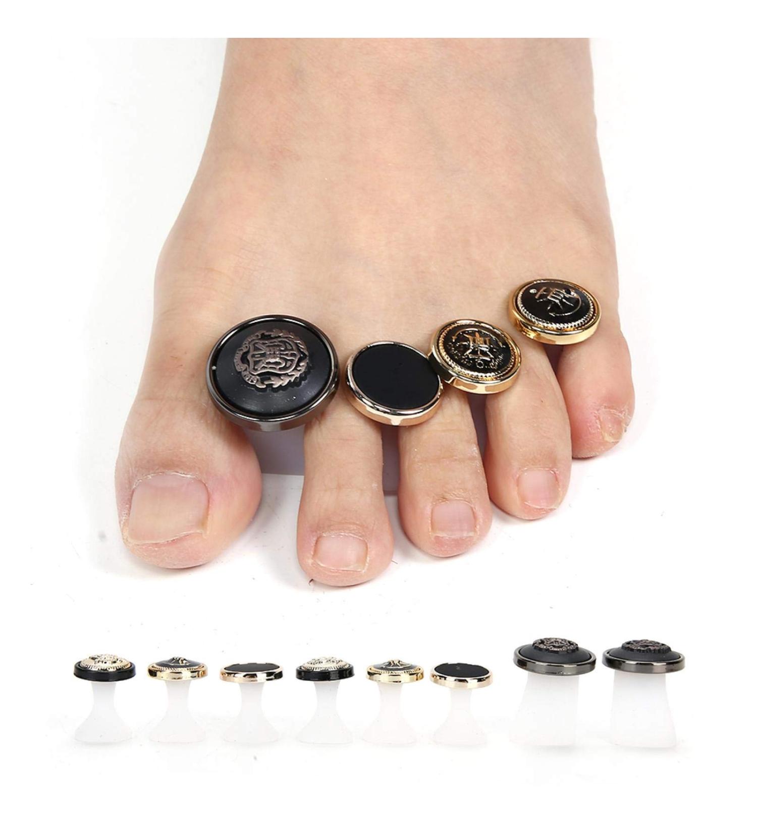 Toe Separator - 8 Pieces Silicone Nail Washable & Reusable for Pedicure Care - Perfect Toe Spreader - Buy Online on GoSupps.com