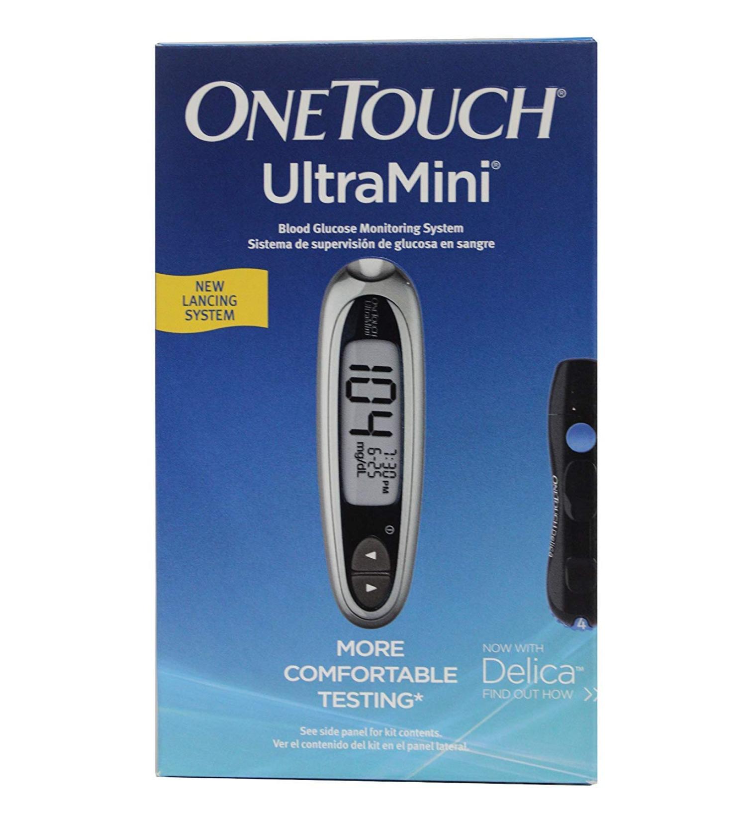 ONE TOUCH ULTRAMINI METER SLVR