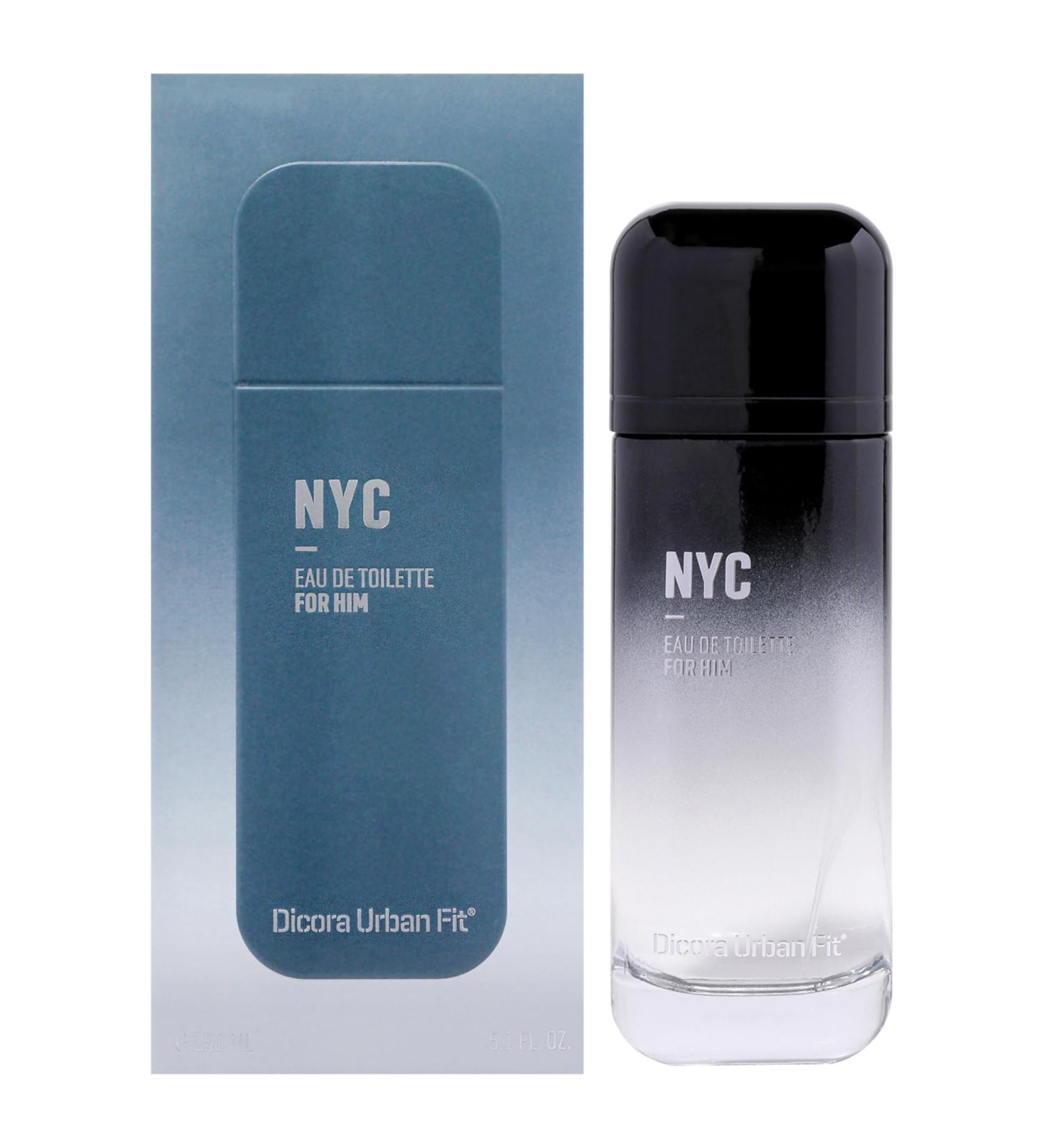 Dicora Urban Fit NYC Cologne for Men - Notes of Bergamot Tangerine Lavender and Tonka Beans - Evokes Sophistication - 5.07 oz EDT Spray - Buy Online on GoSupps.com
