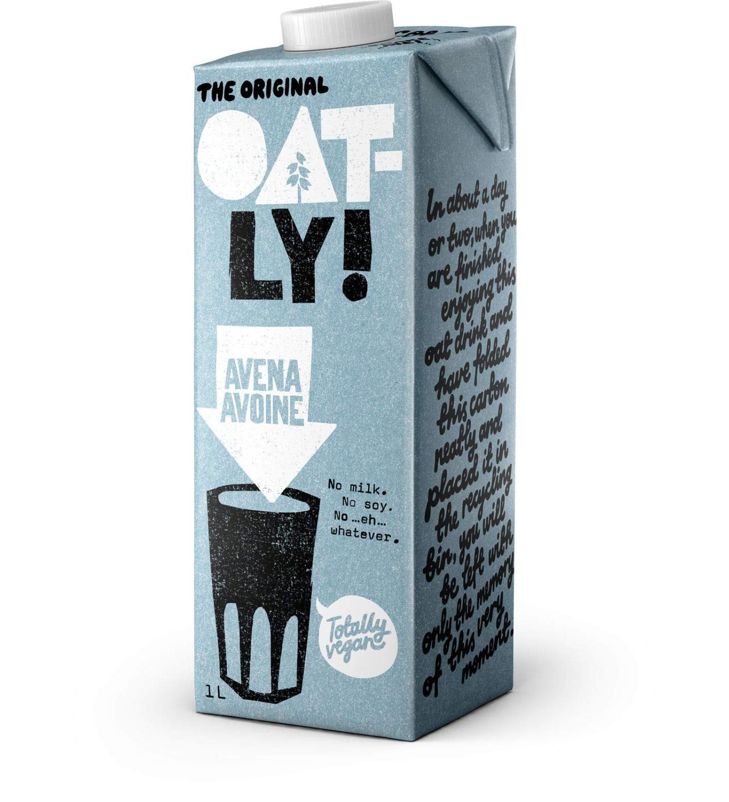 Oatly Barista Lot de 6 briques de boisson l avoine (6 x 1 L)