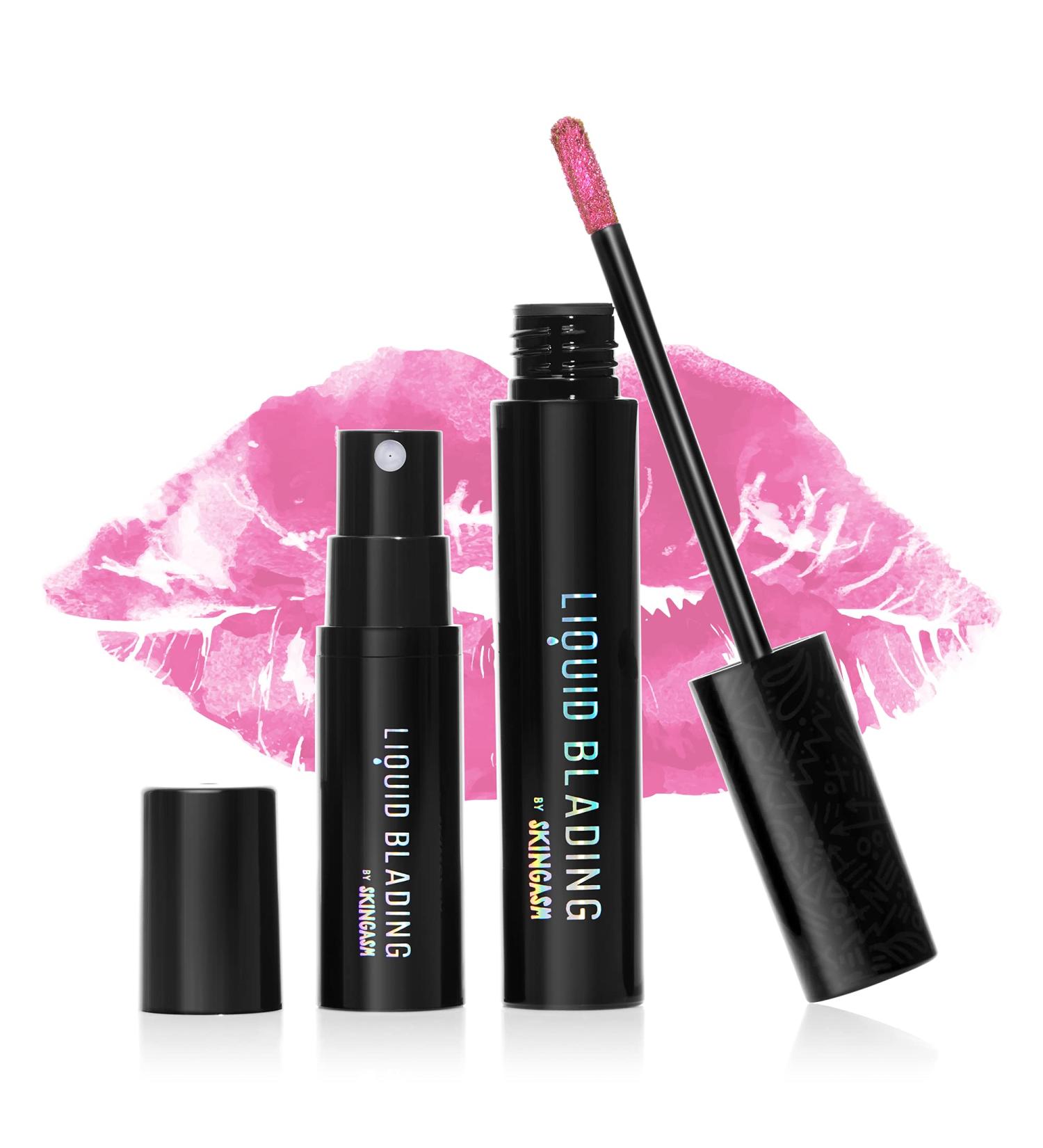 Skingasm Peel Off Lip Stain - Waterproof Smudge Proof Vegan Lipstick - Hot Stuff Vibrant Pink - Buy Online on GoSupps.com