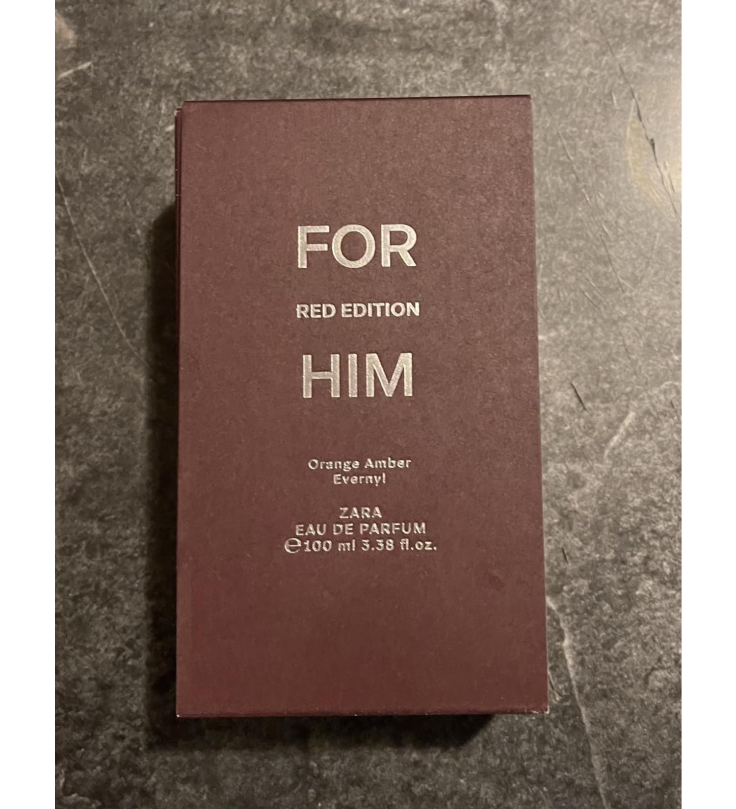Zara FOR HIM RED EDITION 100 ML 3.38 Fl.Oz
