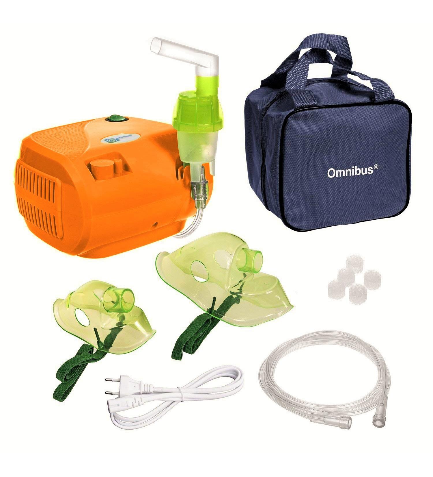 Omnibus BR-CN116 Inhaler | Aerosol Therapy Nebulizer & Inhalation Compressor - Fast International Shipping - Buy Online on GoSupps.com