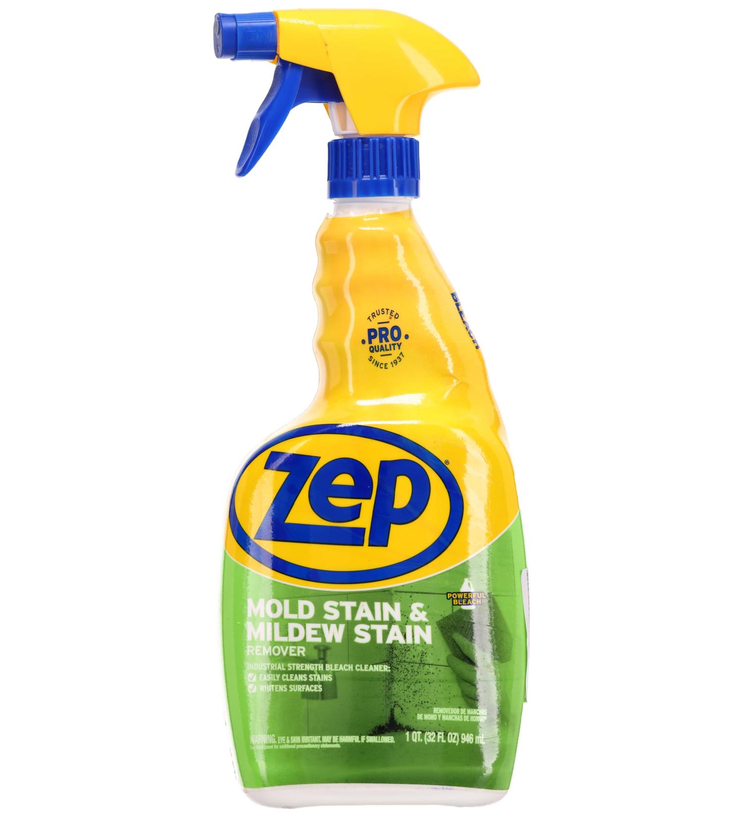 Zep Mold Stain & Mildew Remover 32 oz - Effective Cleaner for Home & Exterior | International Shipping Available - Buy Online on GoSupps.com