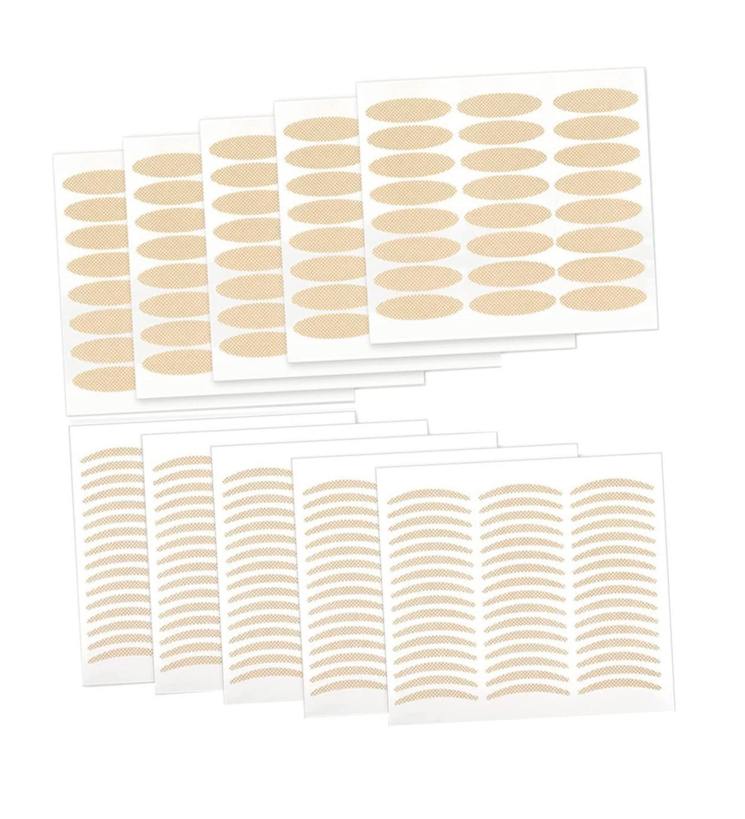 Beavorty 40 Sheets Lace Double Eyelid Sticker Makeup Stickers Double Sided Eyelid Traceless Eyelid Tapes Girl - Buy Online on GoSupps.com