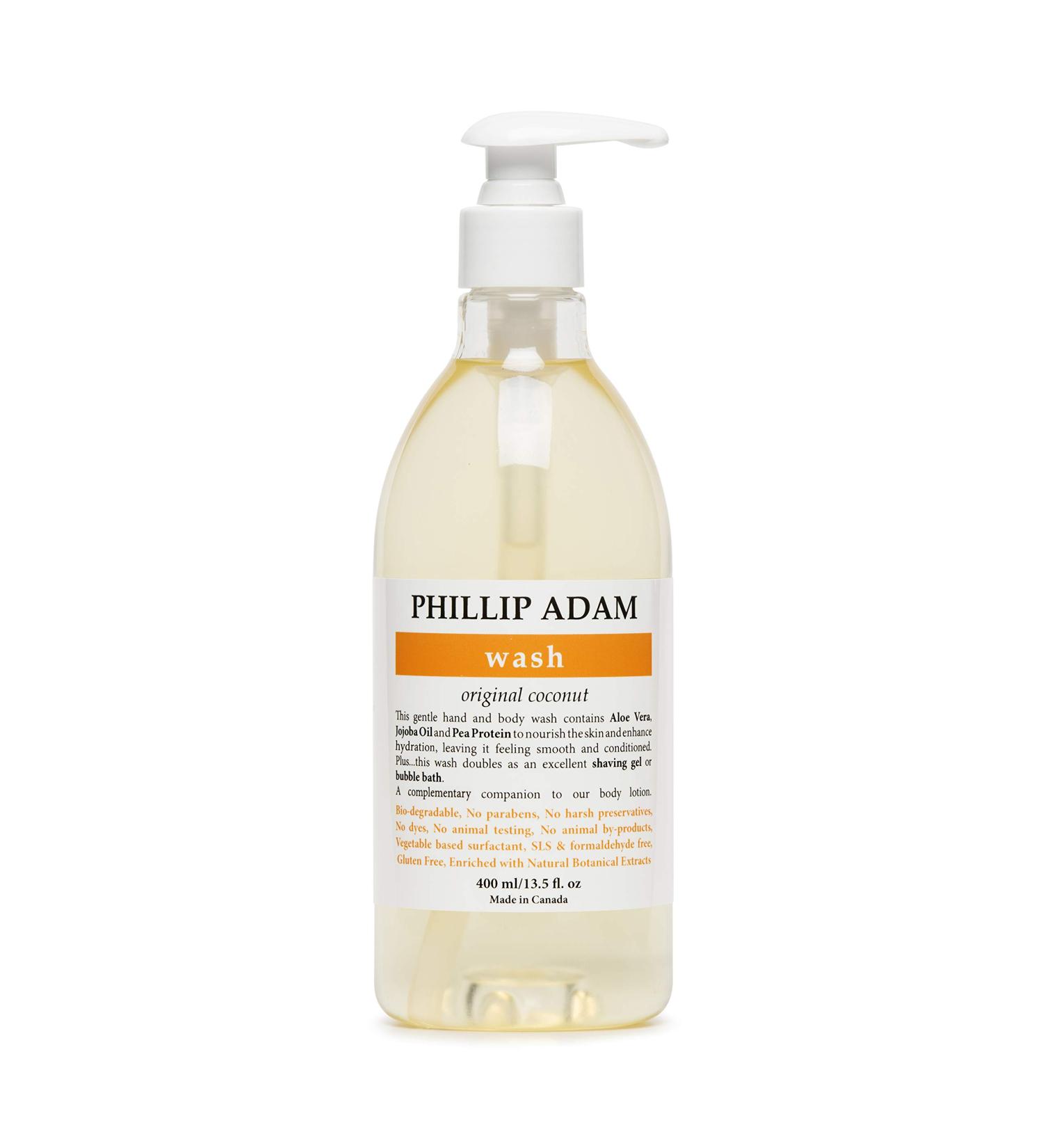 Phillip Adam Coconut Body Wash - Sulfate and Gluten Free - All Natural Ingredients - 13.5 oz - Buy Online on GoSupps.com
