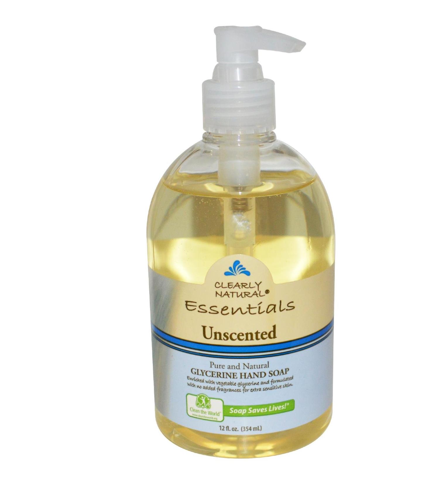 Clearly Natural Pure and Natural Glycerine Hand Soap Unscented - 12 fl oz