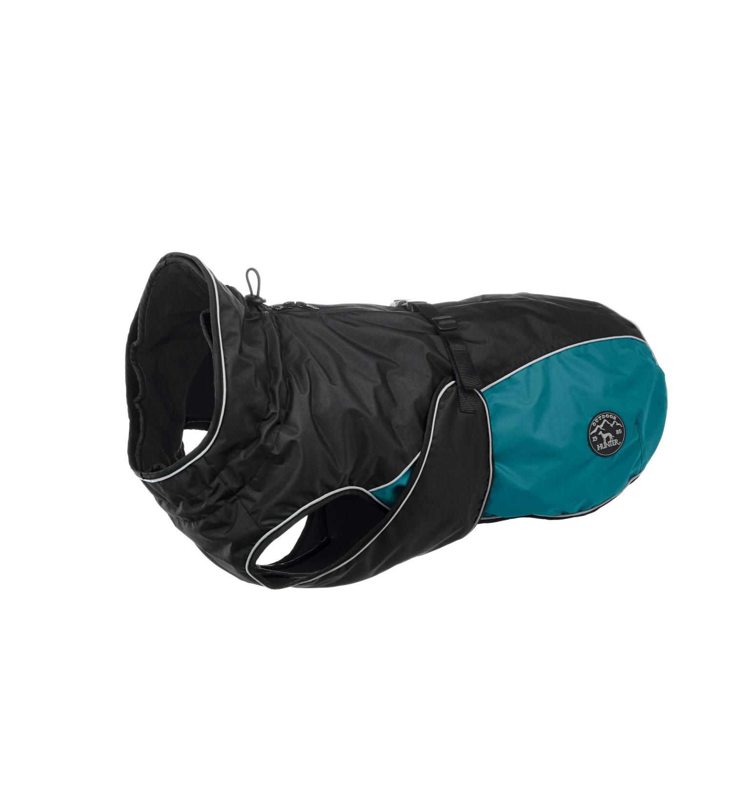 Buy Hunter Uppsala 2-in-1 All-Round Dog Coat | Water-Repellent Fleece Jacket in Anthracite/Petrol - International Shipping - Buy Online on GoSupps.com