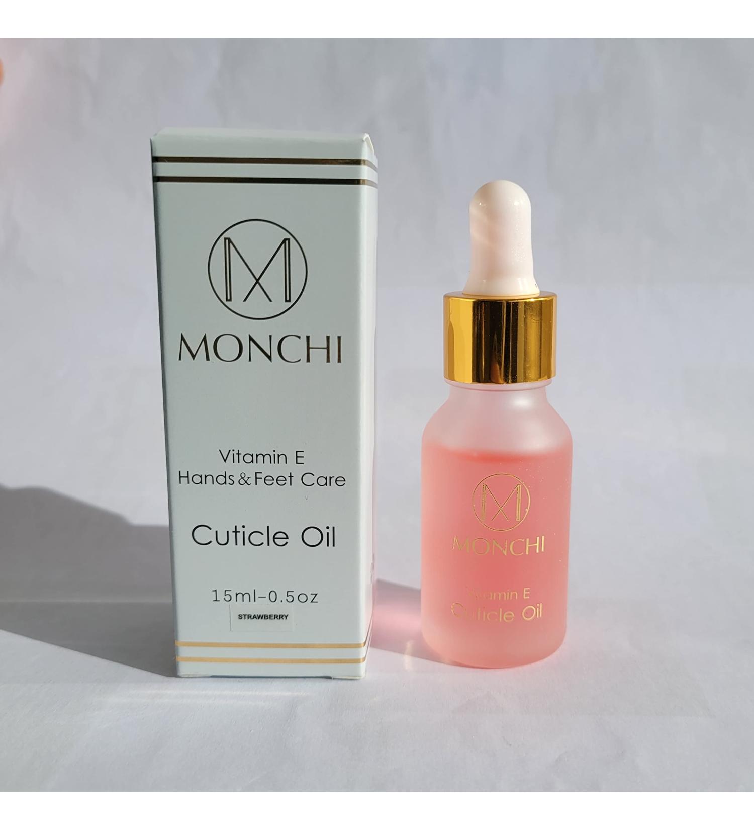 MONCHI Nail & Cuticle Revitalising Oil (Strawberry) Lemon - Buy Online on GoSupps.com