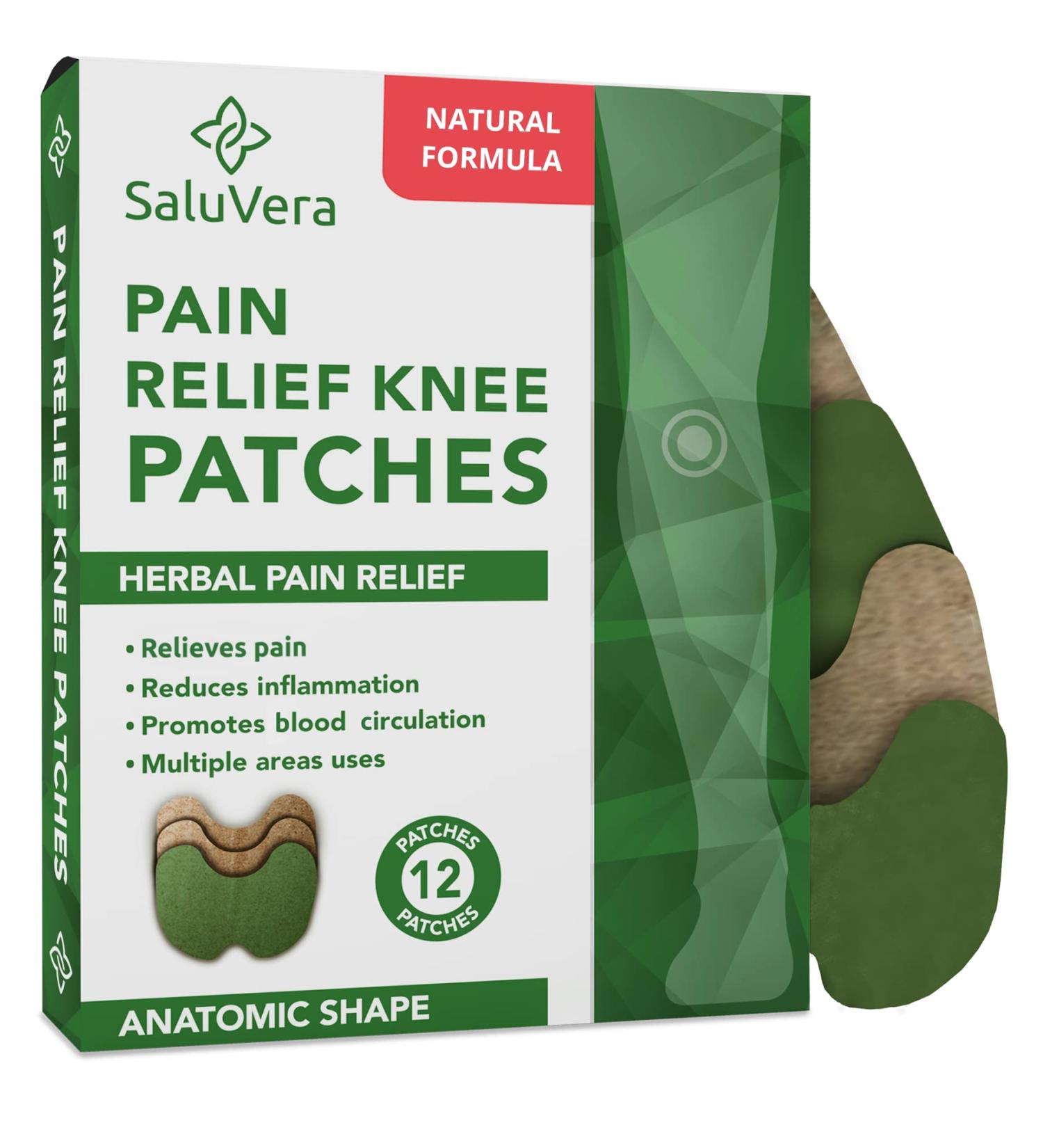 Warming Herbal Pain Relief Patches | Knee & Joint Pain Relief | 12 Count - Buy Online on GoSupps.com