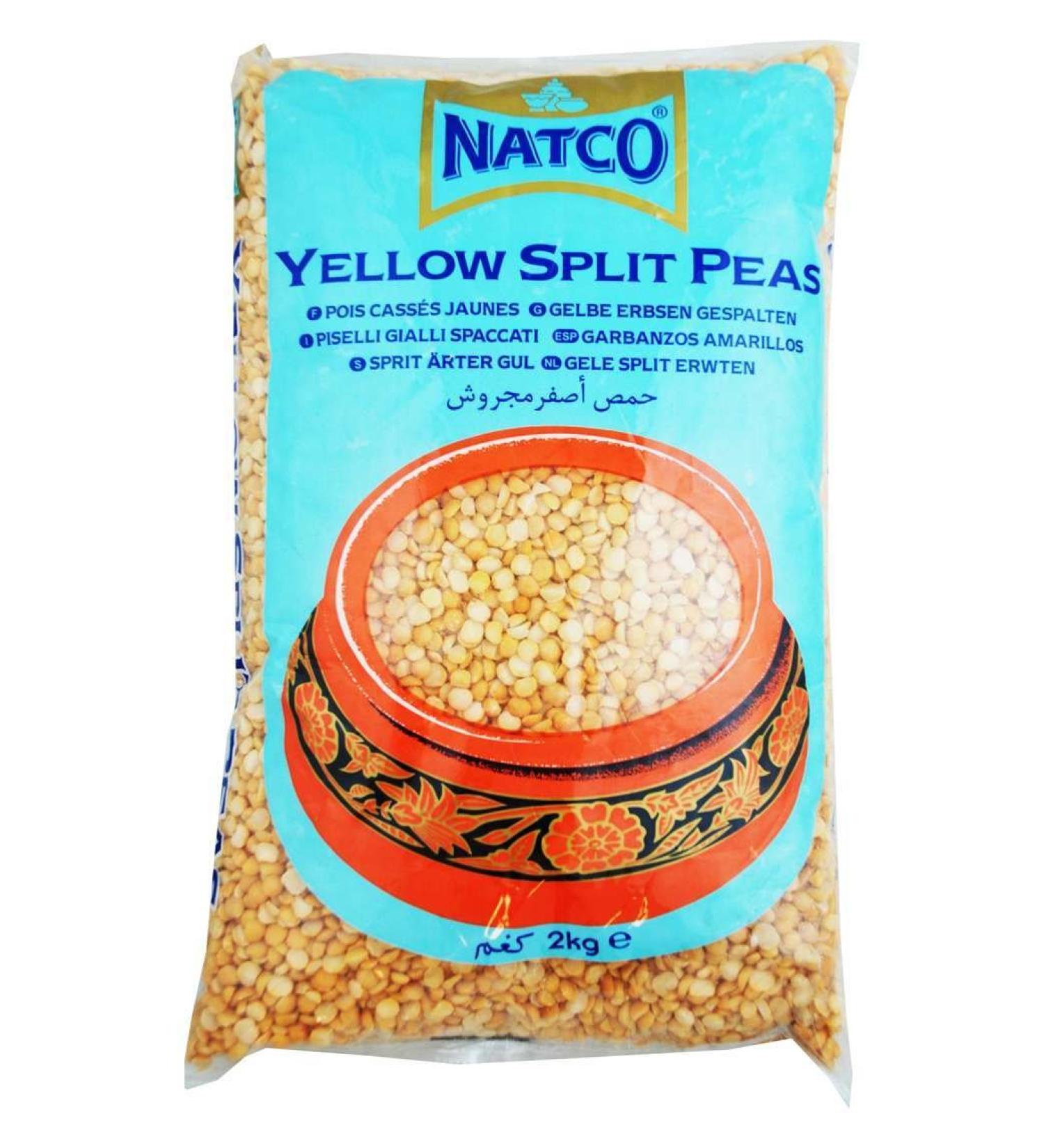 Natco Yellow Split Peas 2kg