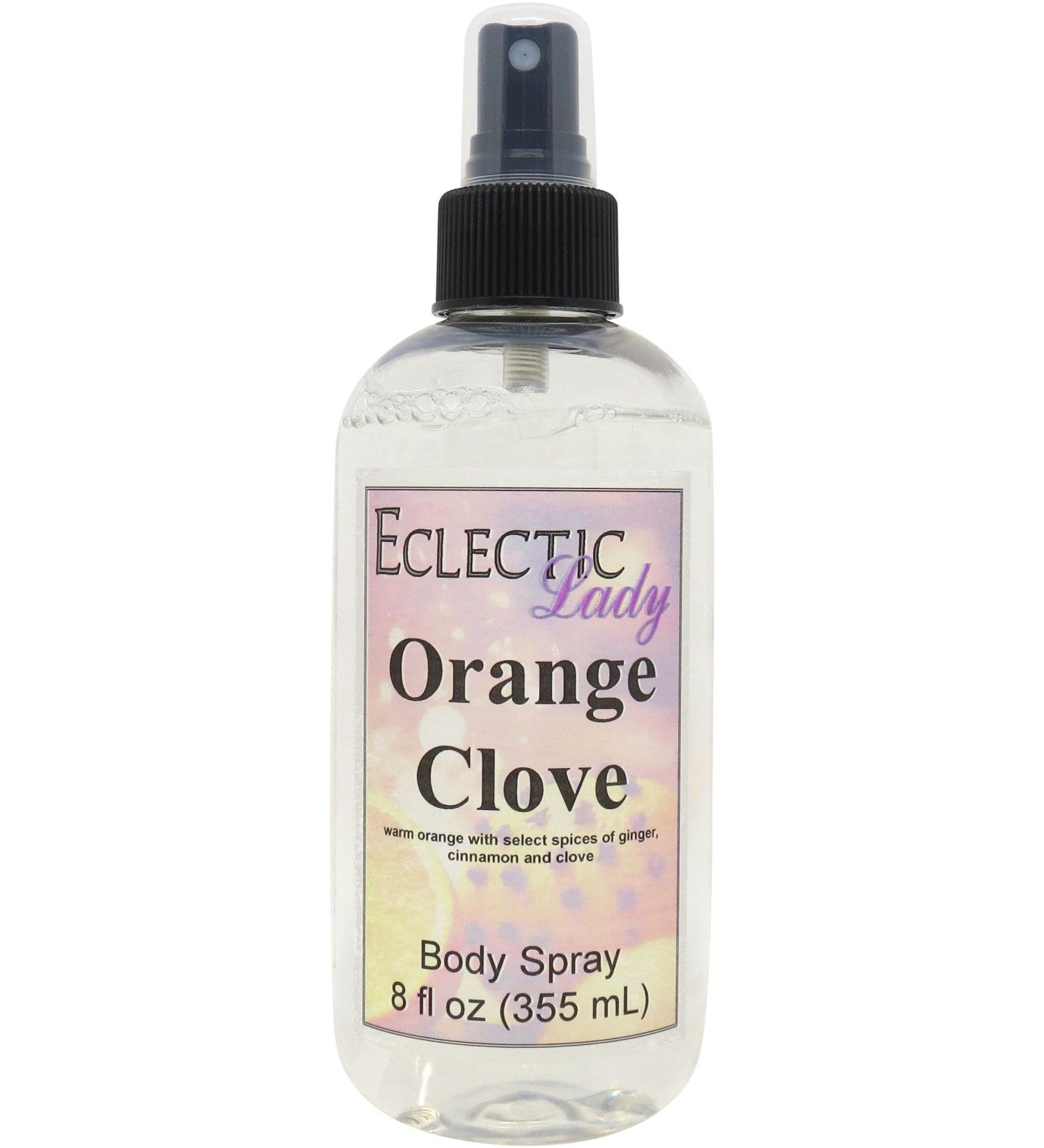 Orange Clove Body Spray 8 ounces Body Mist for Women with Clean Light & Gentle Fragrance Long Lasting Perfume with Comforting Scent for Men & Women Cologne with Soft Subtle Aroma For Daily Use 8 Fluid Ounces - Buy Online on GoSupps.com