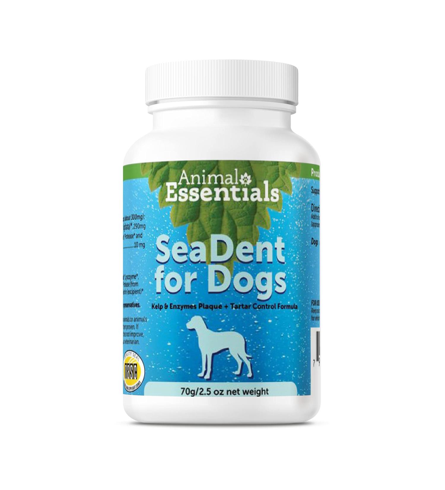 Animal Essentials SeaDent for Dogs - 2.5 oz Natural Dental Care - Buy Online on GoSupps.com