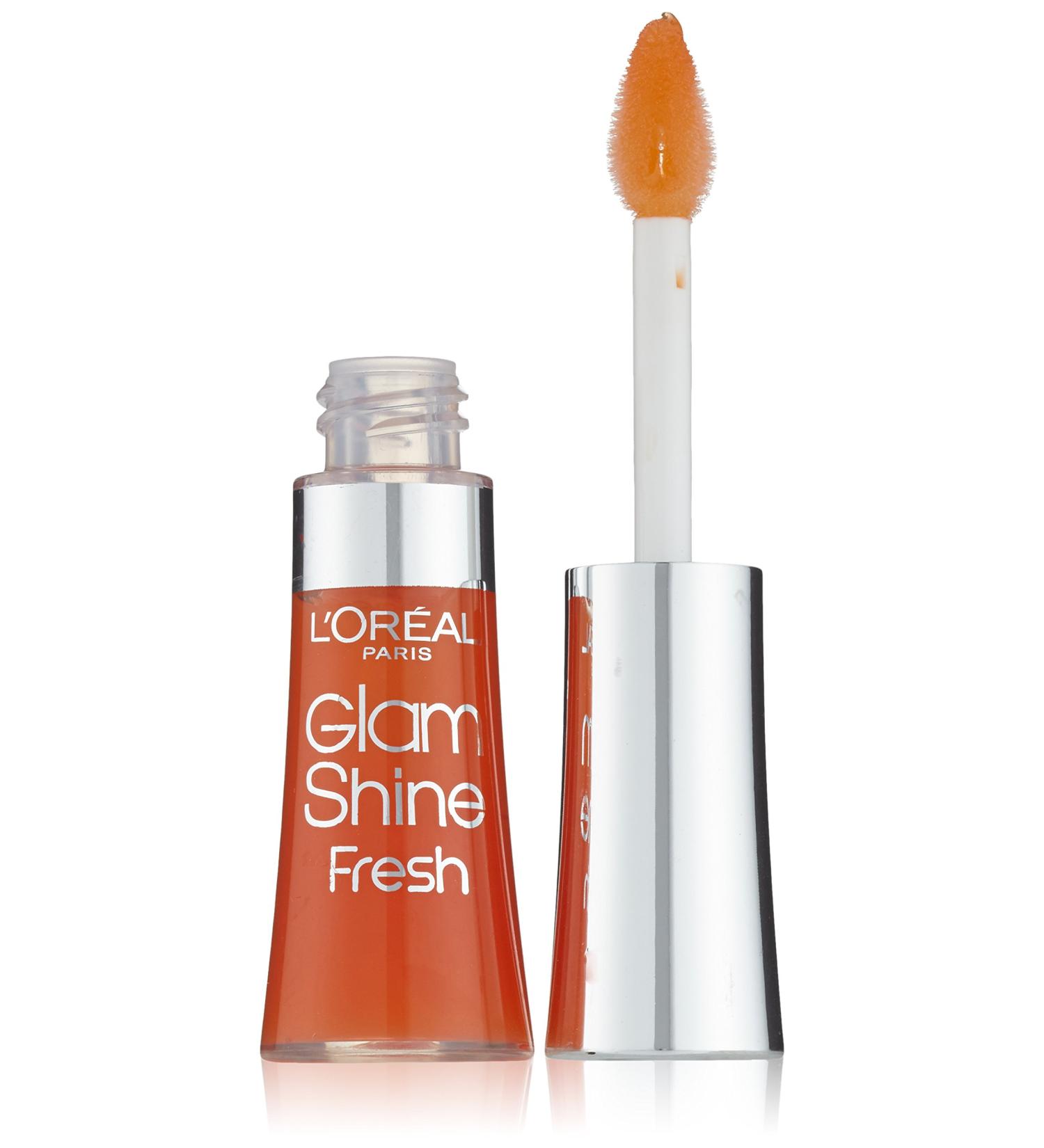 L'Or al Paris Glam Shine Fresh Lip Gloss 187 Aqua Mandarin - Buy Online | International Shipping Available - Buy Online on GoSupps.com