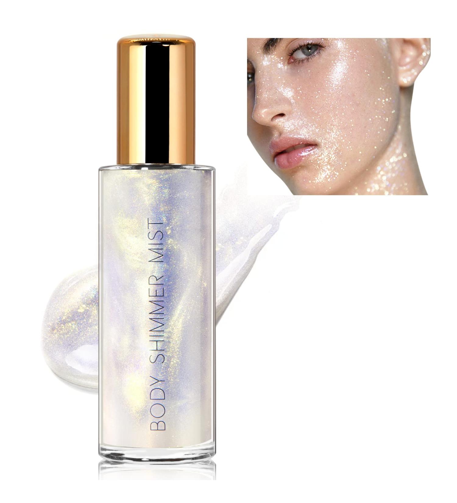 HOSAILY Body Luminizer Liquid Highlighter - Waterproof Shimmer for Face & Body Glow - Y Silver - Buy Online on GoSupps.com