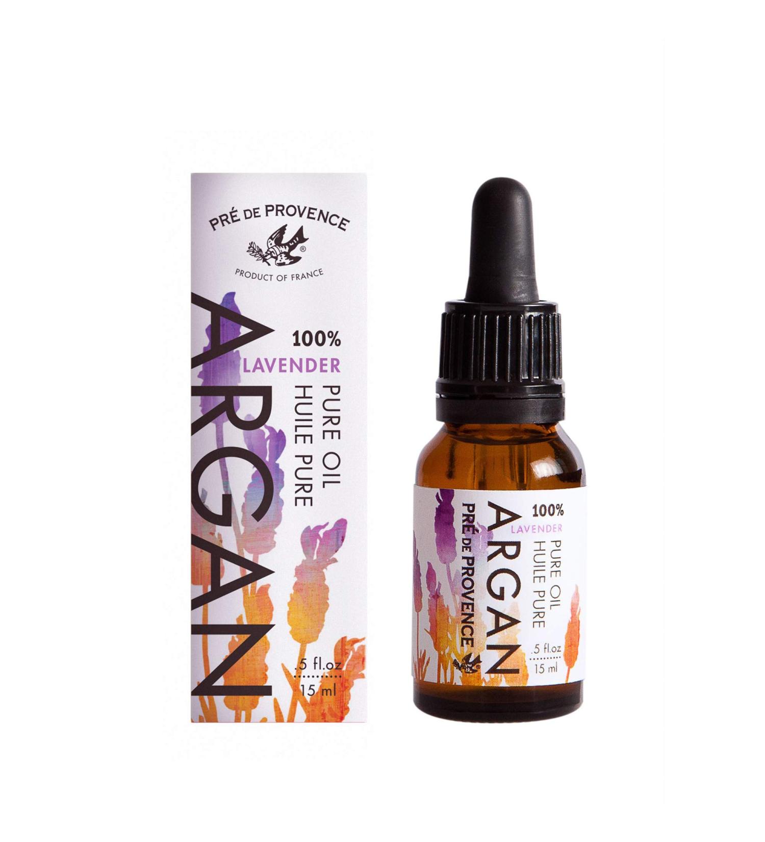 Pre De Provence Moroccan Argan Oil for Skin Face Hair & Nails (0.5 oz) - Lavender Lavender Hair Skin & Cuticle Oil 15 ML - Buy Online on GoSupps.com
