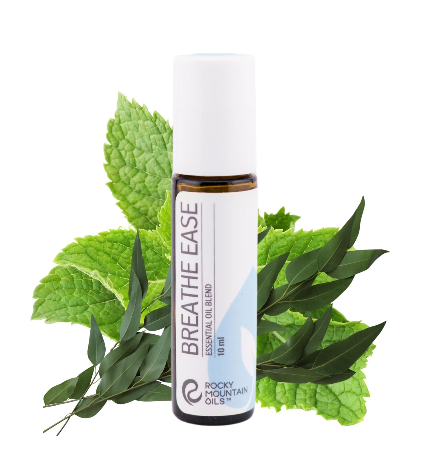 Breathe Ease 10ml Roll-On | Natural Relief for Congestion & Allergies | International Shipping Available - Buy Online on GoSupps.com